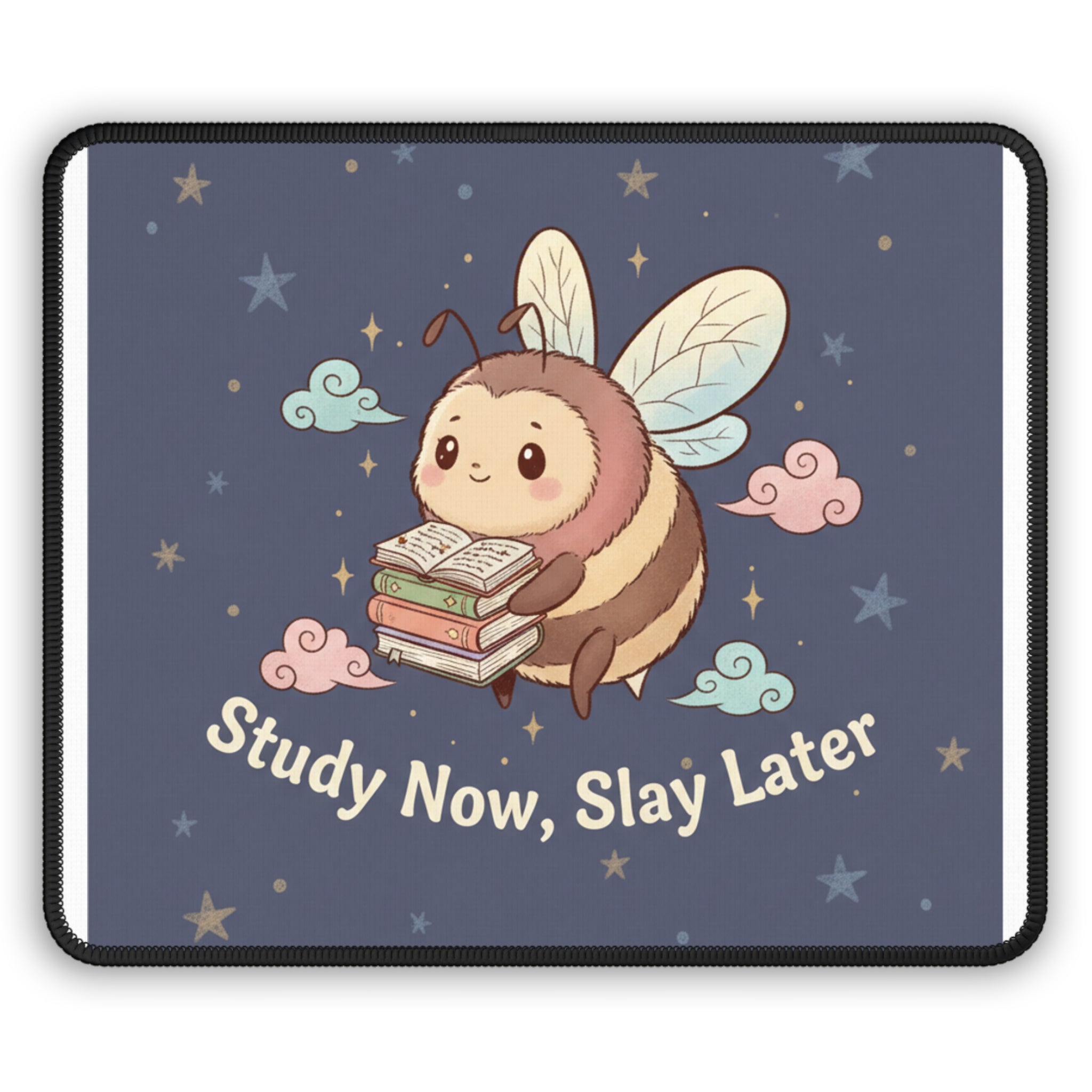 Bee Mouse Pad – Study Now, Slay Later