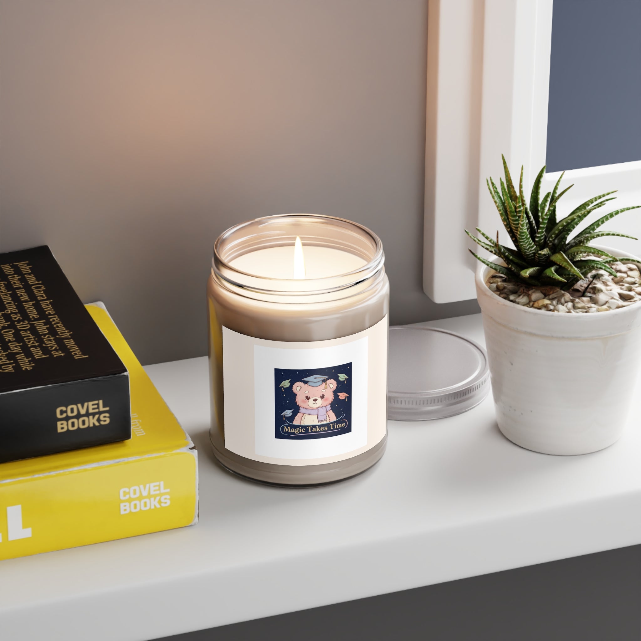 Bear Scented Candle – Magic Takes Time