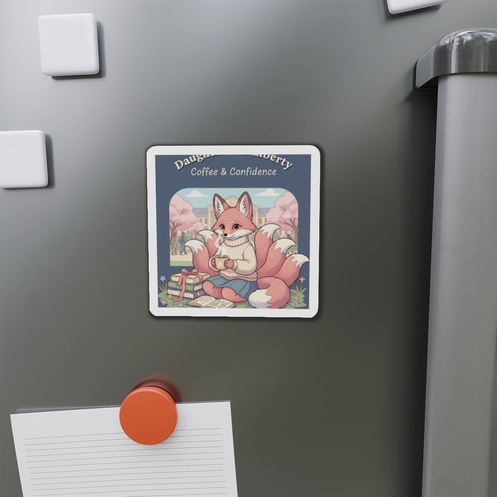 Kitsune Die-Cut Magnet – Daughters of Liberty