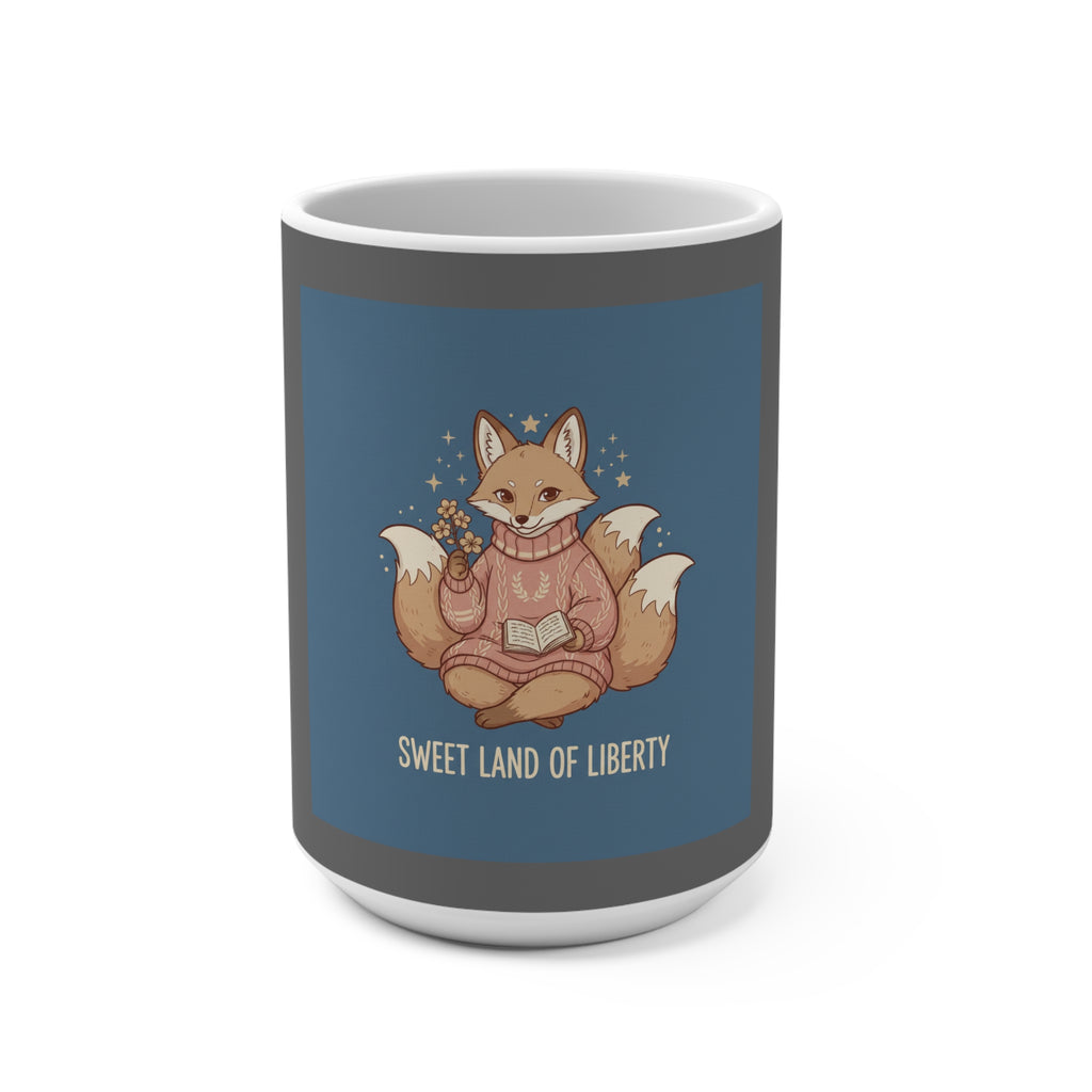 Fox Mug 15oz – Sweet Land of Liberty