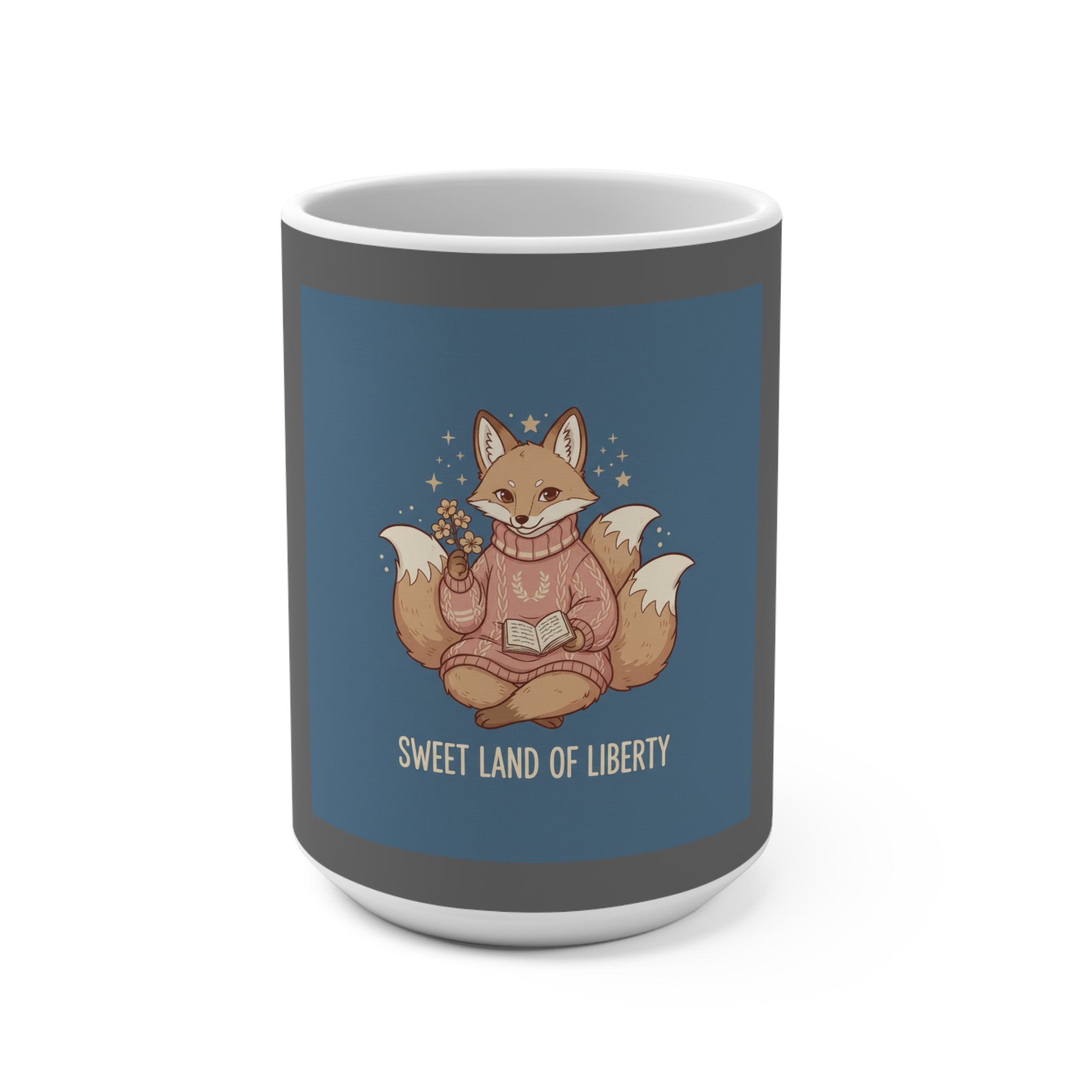 Fox Mug 15oz – Sweet Land of Liberty