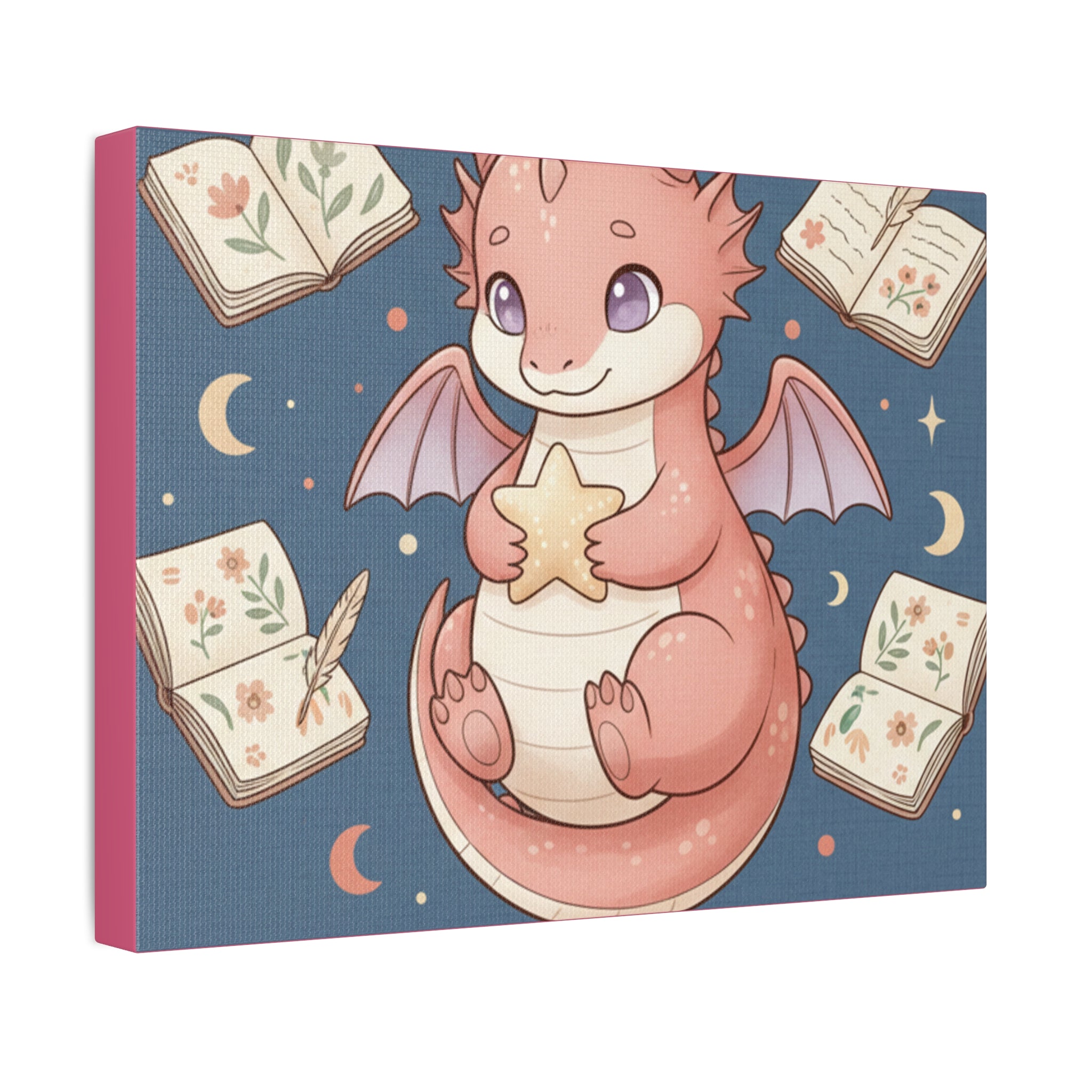 Dragon Canvas Print – She Believed She Could