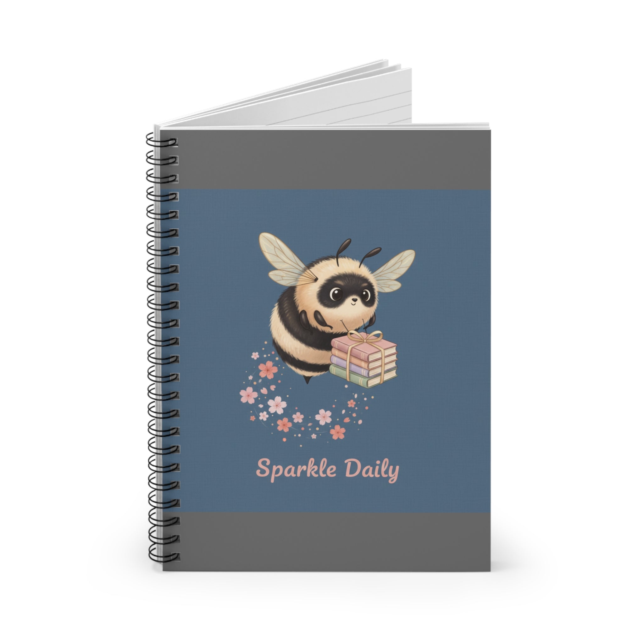 Bee Spiral Notebook – Sparkle Daily