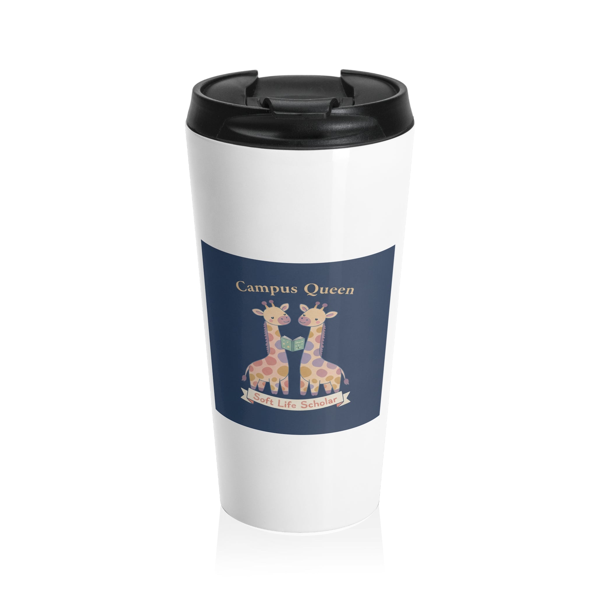 Giraffes Travel Mug – Campus Queen Soft Life Scholar