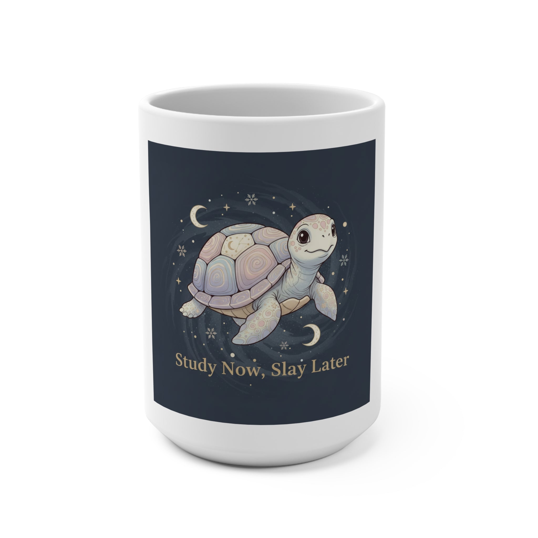 Bunny Mug 15oz – Study Now Slay Later