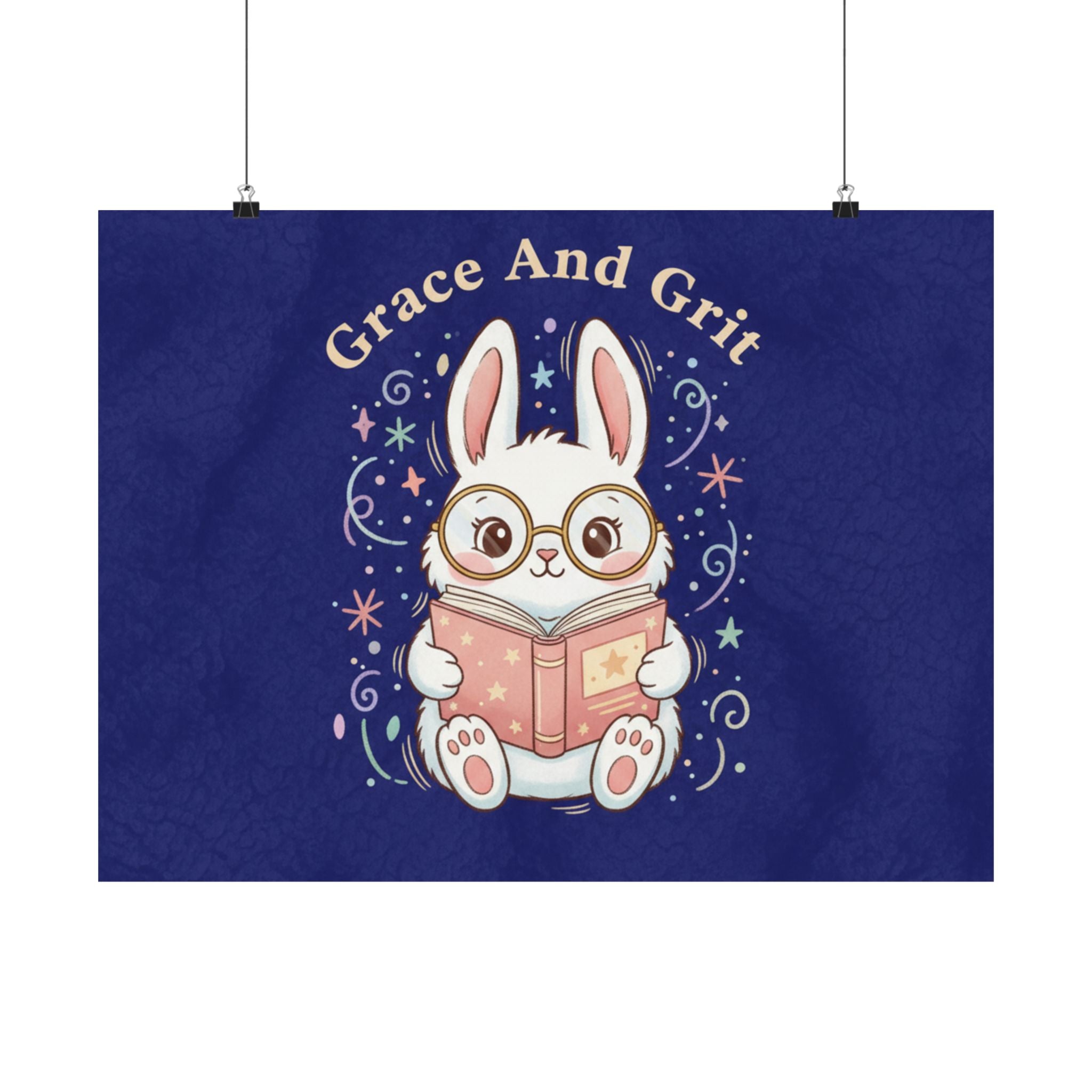 Bunny Poster – Grace and Grit