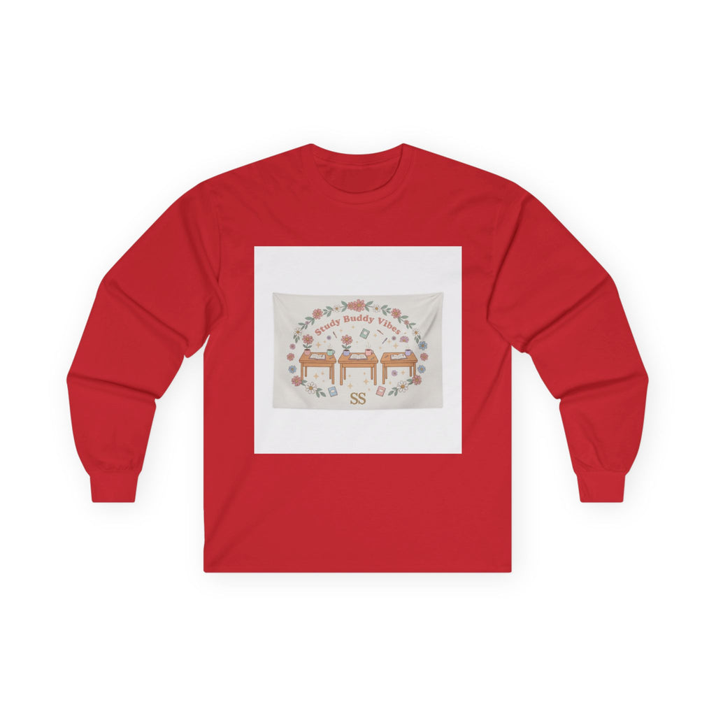 Study Buddy Vibes Long Sleeve Tee