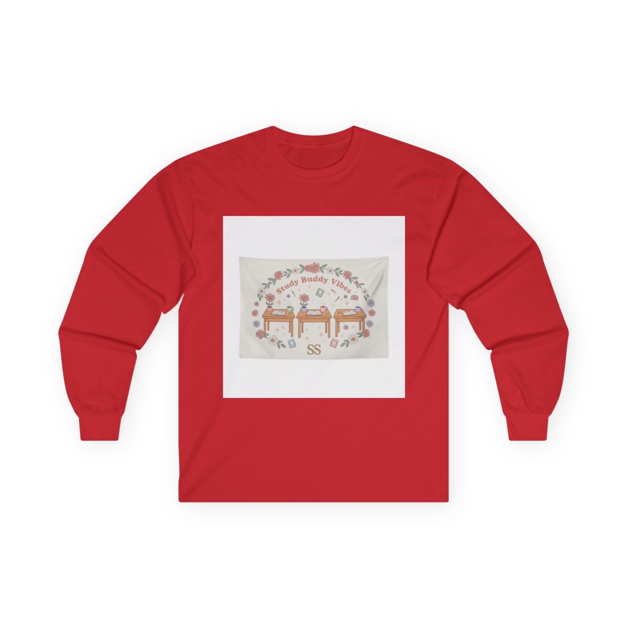 Study Buddy Vibes Long Sleeve Tee