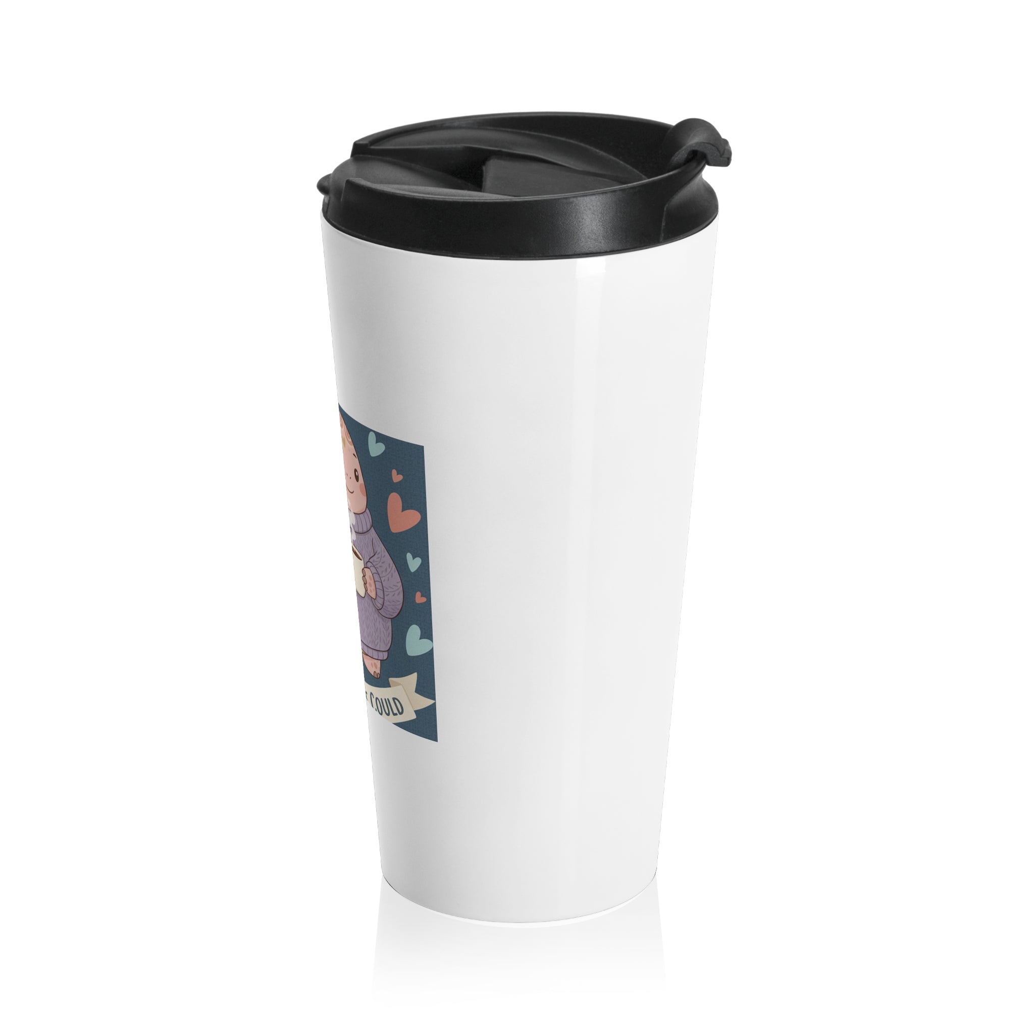 Turtle Travel Mug – She Believed She Could