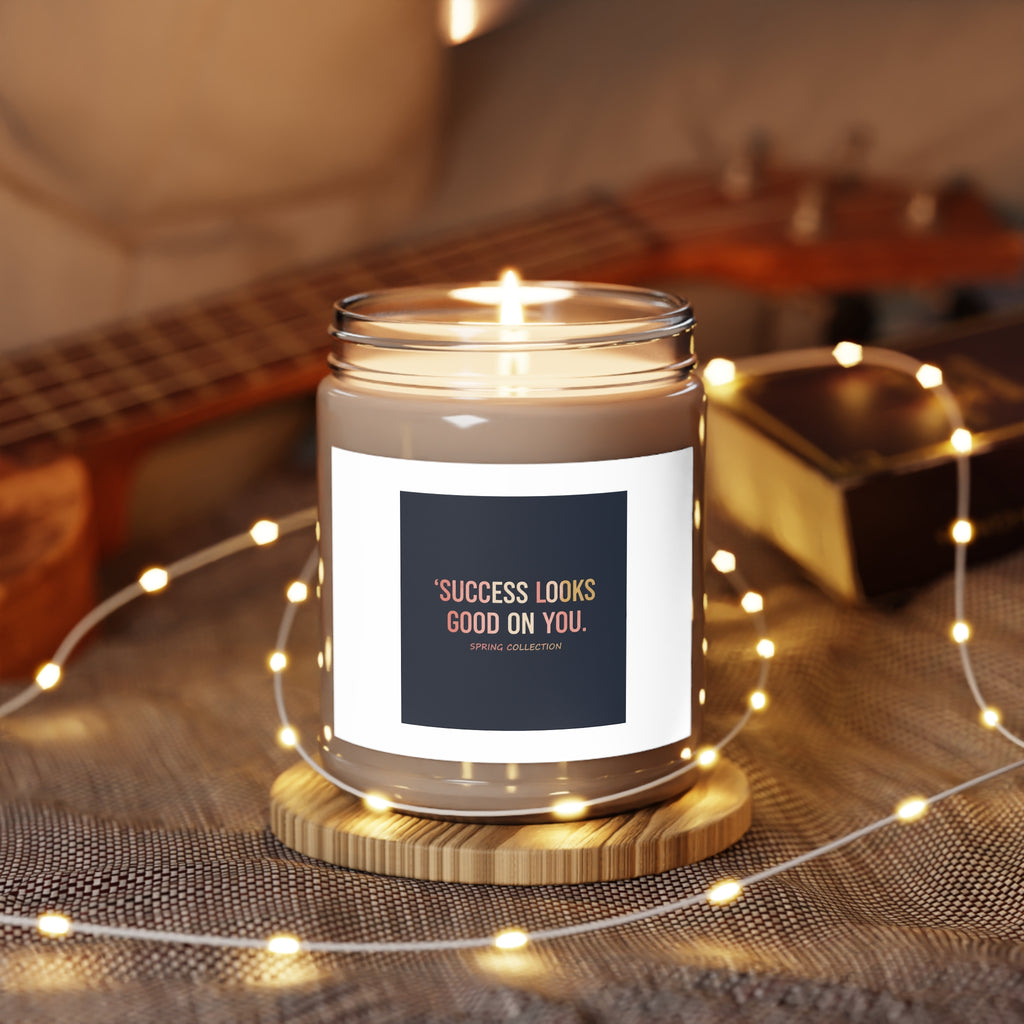 Typography Only Scented Candle – Success Looks Good on You Spring Collect