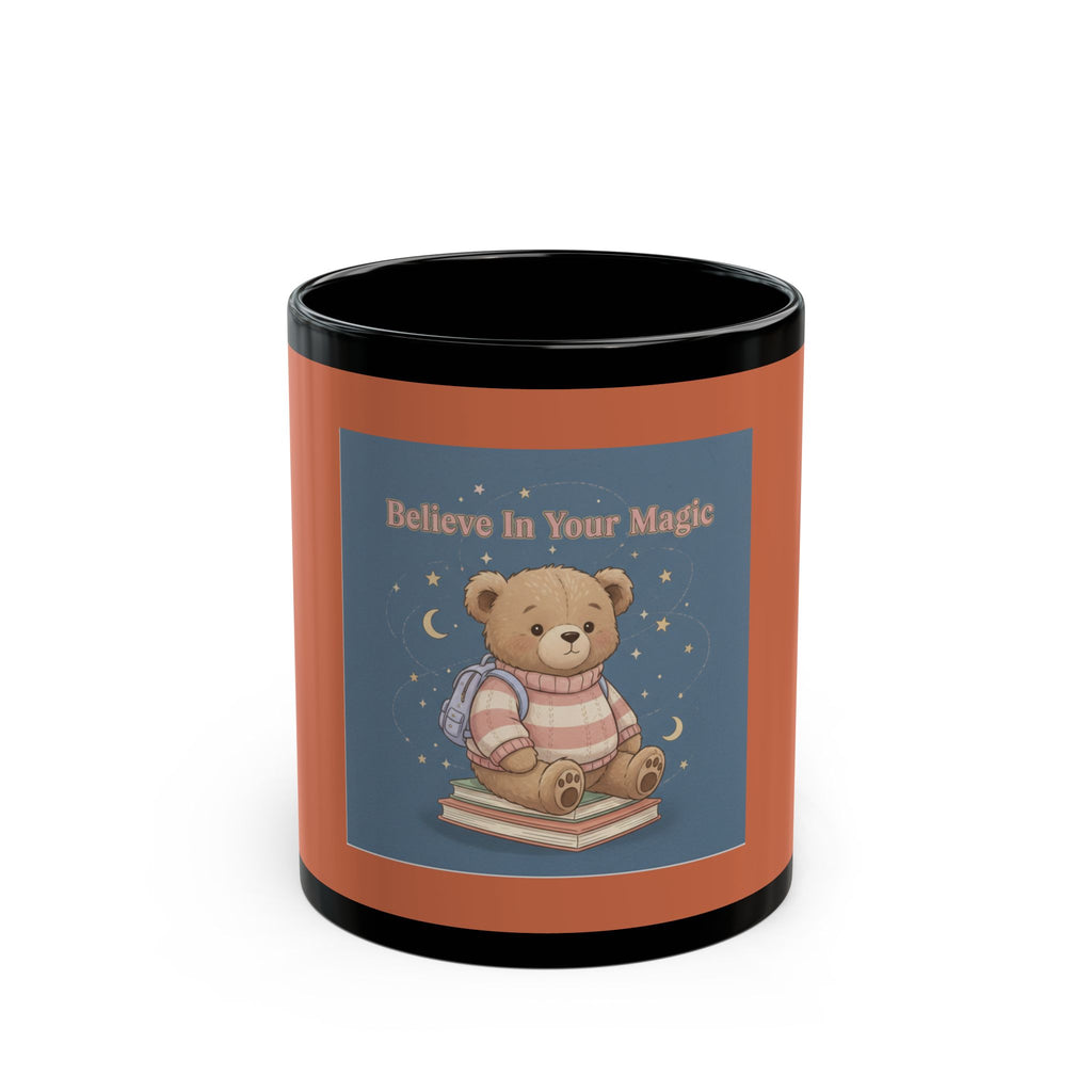 Bear Black Mug 11oz – Believe in Your Magic