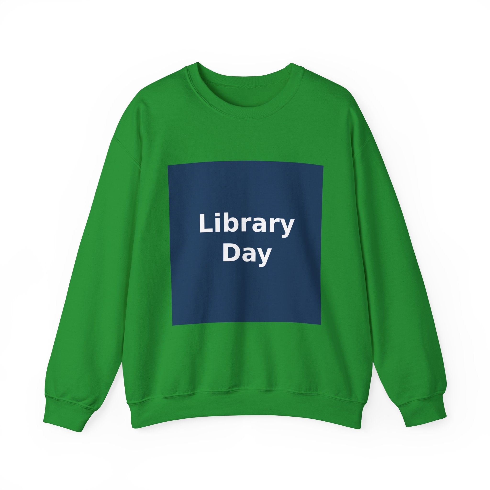 "Library Day" Black Cat Crewneck | College Girl Gift | Fashion | KayKay Classics