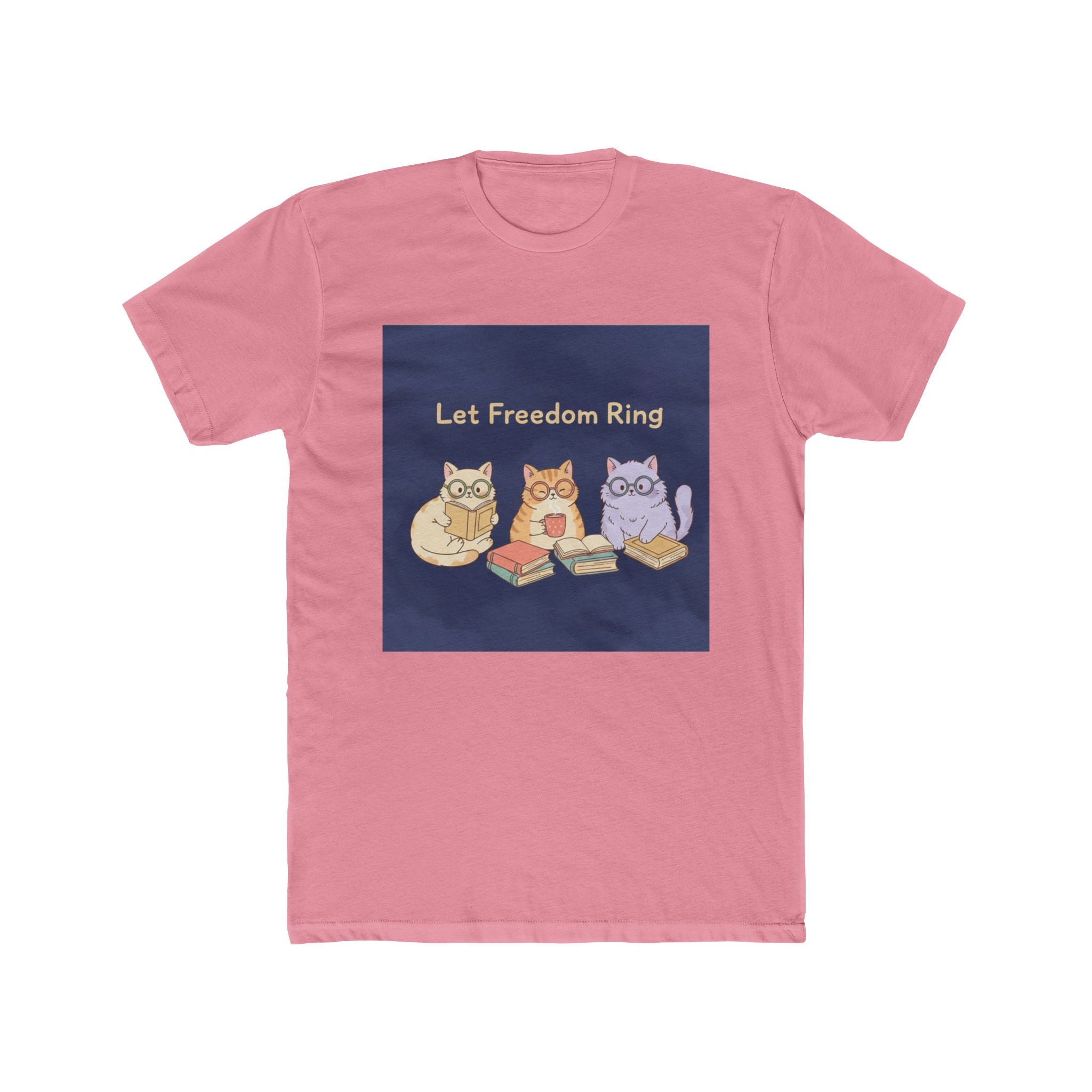 Cats With Glasses Unisex Tee – Let Freedom Ring