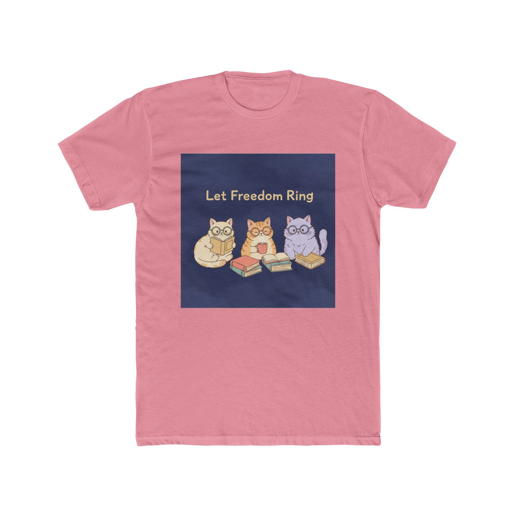 Cats With Glasses Unisex Tee – Let Freedom Ring