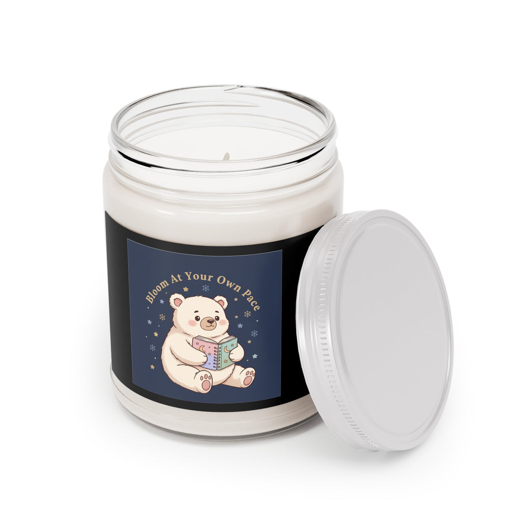 Bear Scented Candle – Bloom at Your Own Pace