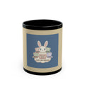 Bunny Black Mug 11oz – Making My Dreams Happen Soft Life Schola