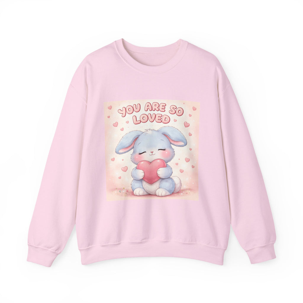 "YOU ARE SO LOVED" Black Cat Crewneck | College Girl Gift | Fashion | KayKay Classics