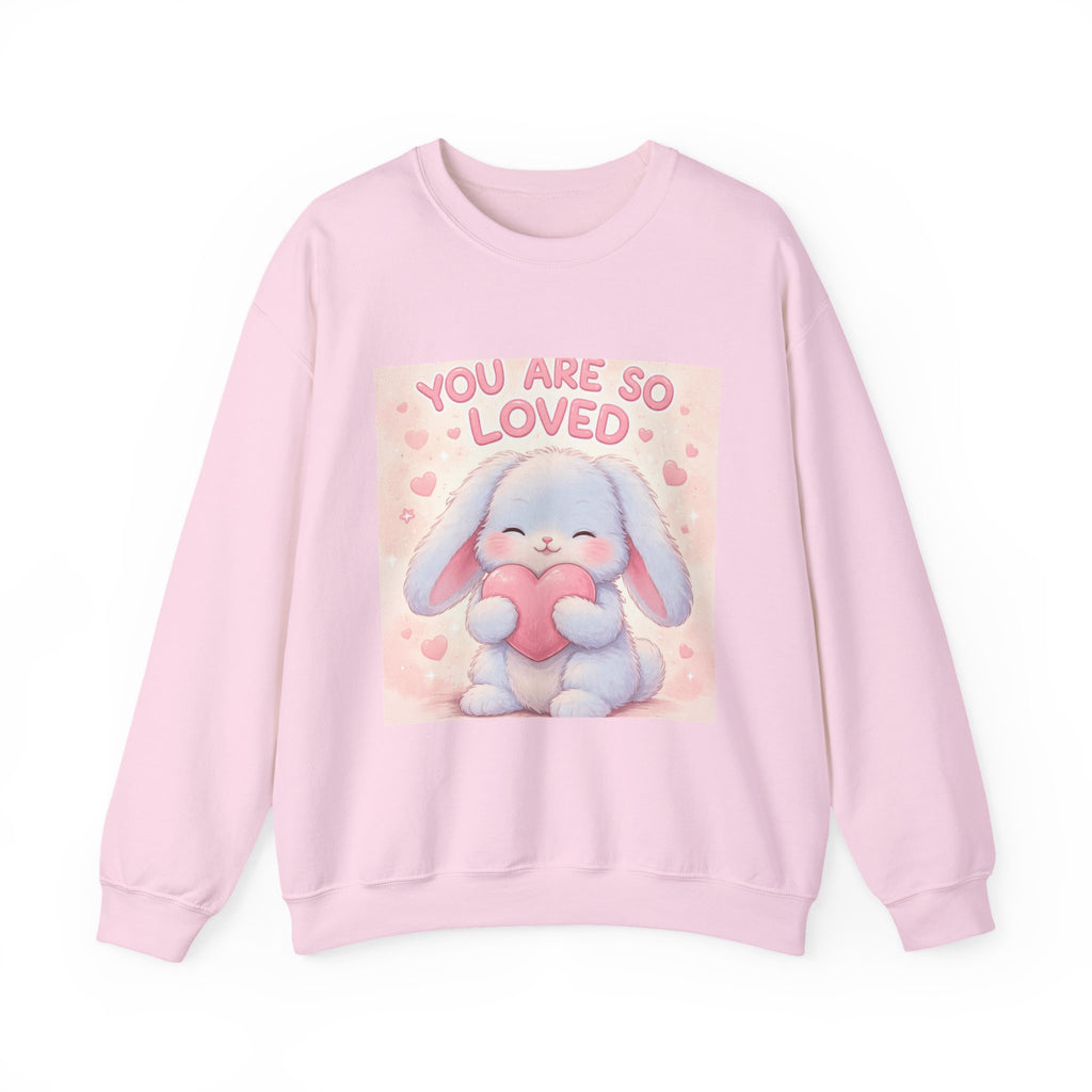 "YOU ARE SO LOVED" Black Cat Crewneck | College Girl Gift | Fashion | KayKay Classics