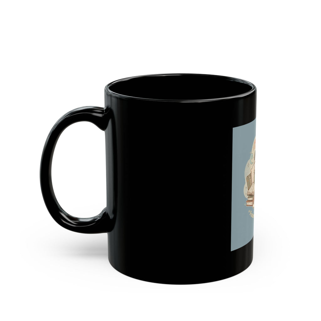 Future CEO Loading Panda, dog Black Mug 11oz