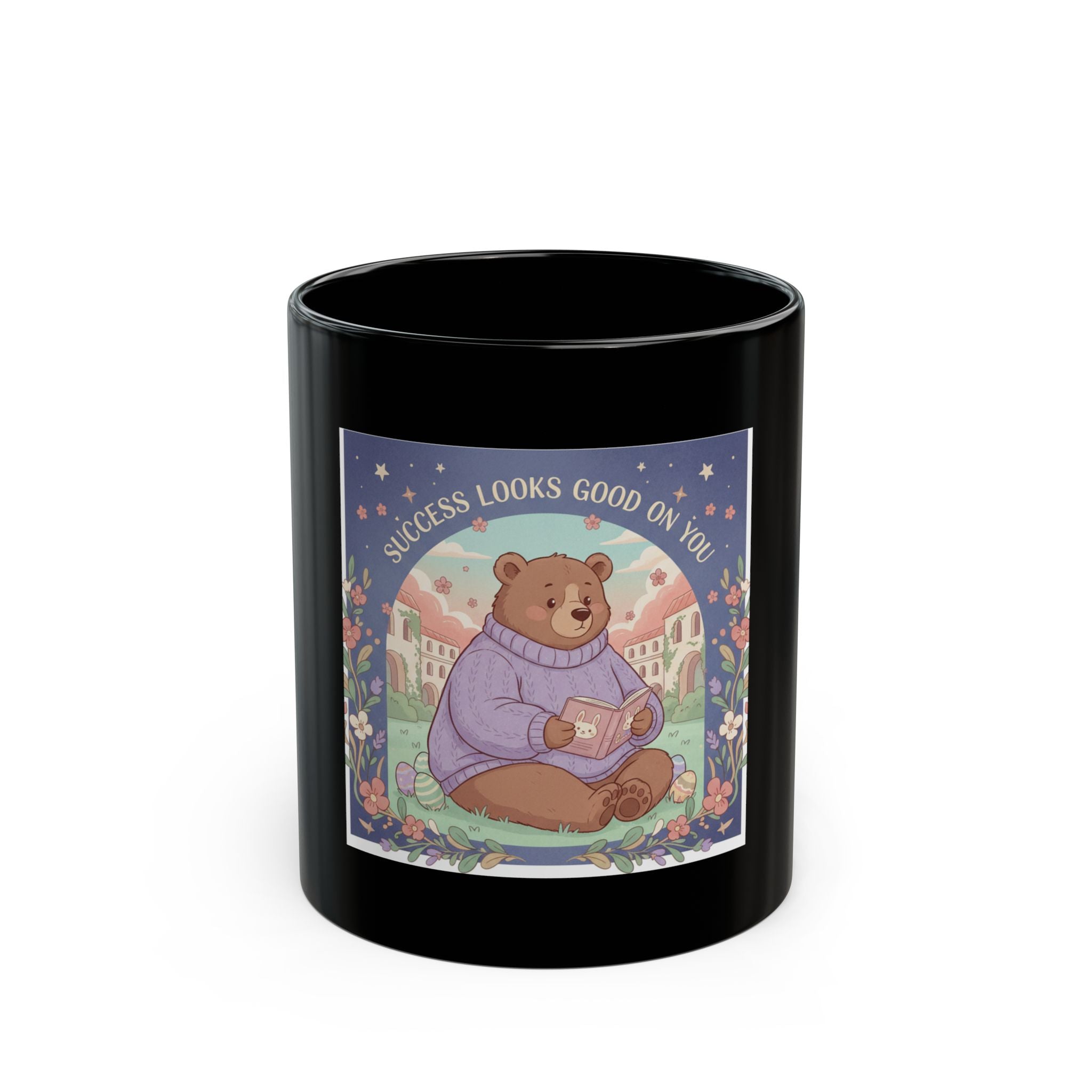 Bear Black Mug 11oz – Success Looks Good on You