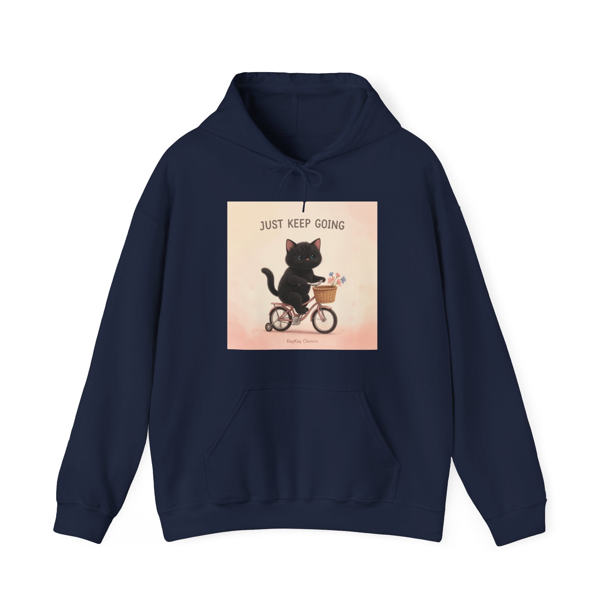 "Life Behind Bars" Black Cat Hoodie | College Girl Gift | Fashion | KayKay Classics