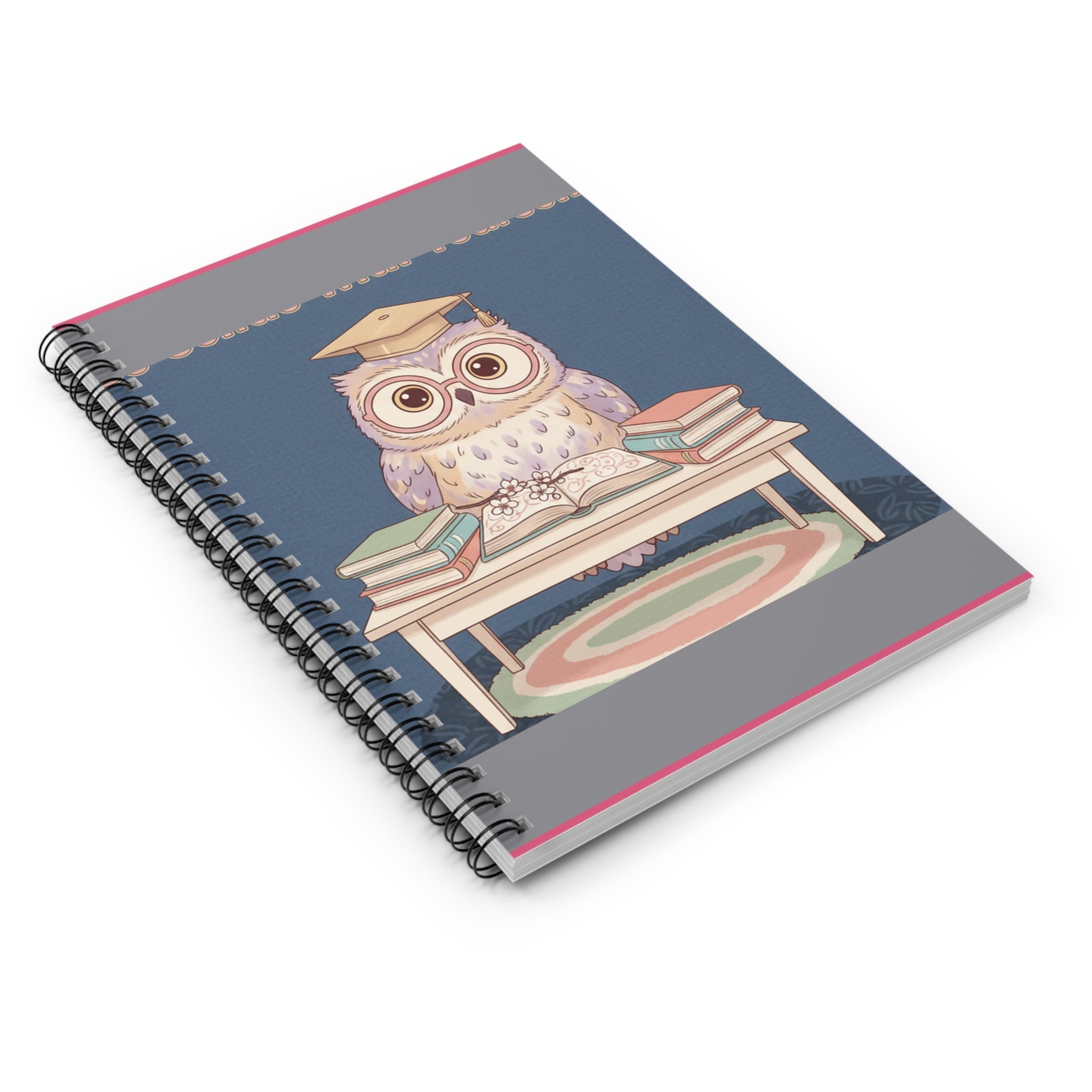 Owl Spiral Notebook – Be Gentle With Yourself