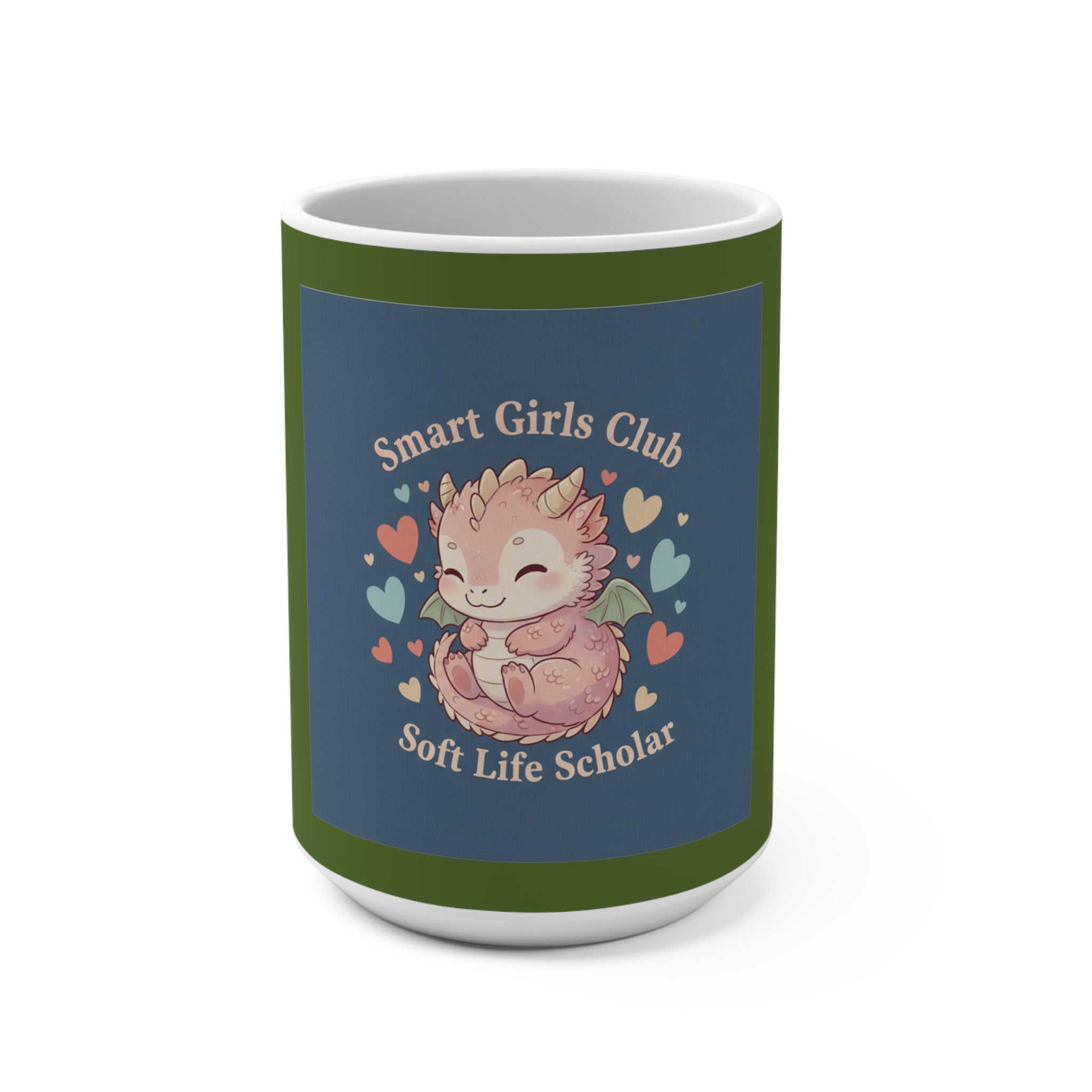Dragon Mug 15oz – Smart Girls Club Soft Life Scholar