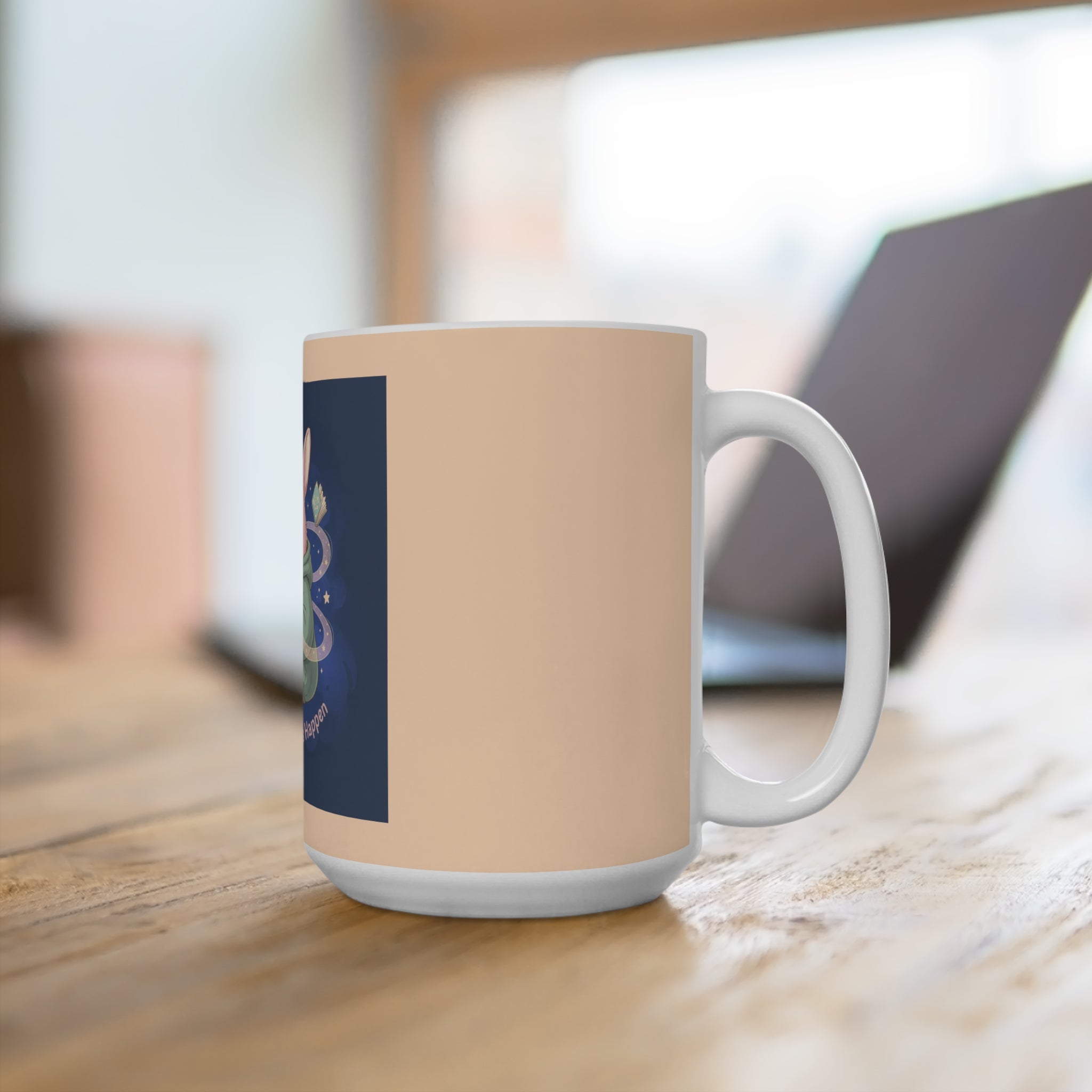 Rabbit Mug 15oz – Making My Dreams Happen