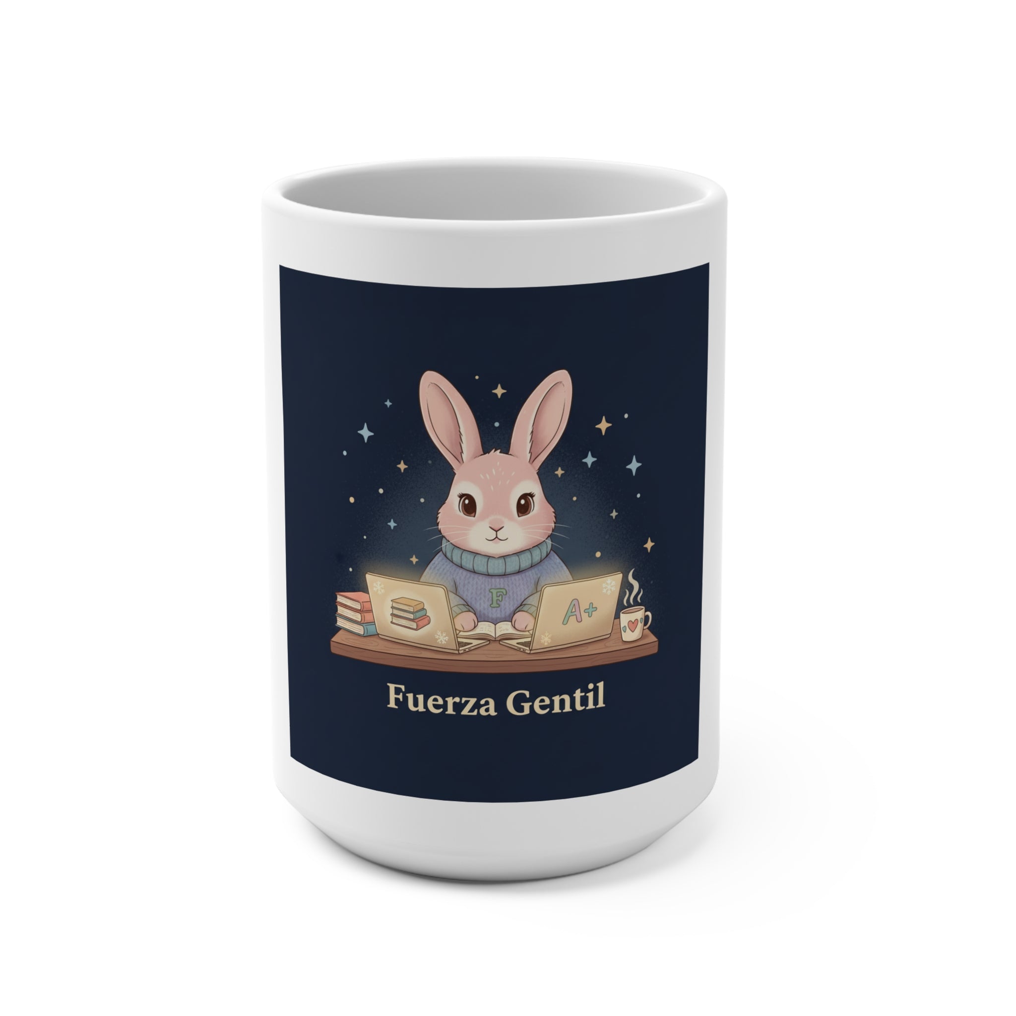 Bunny Mug 15oz – Fuerza Gentil