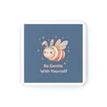 Honeybee Cork Coaster – Be Gentle With Yourself