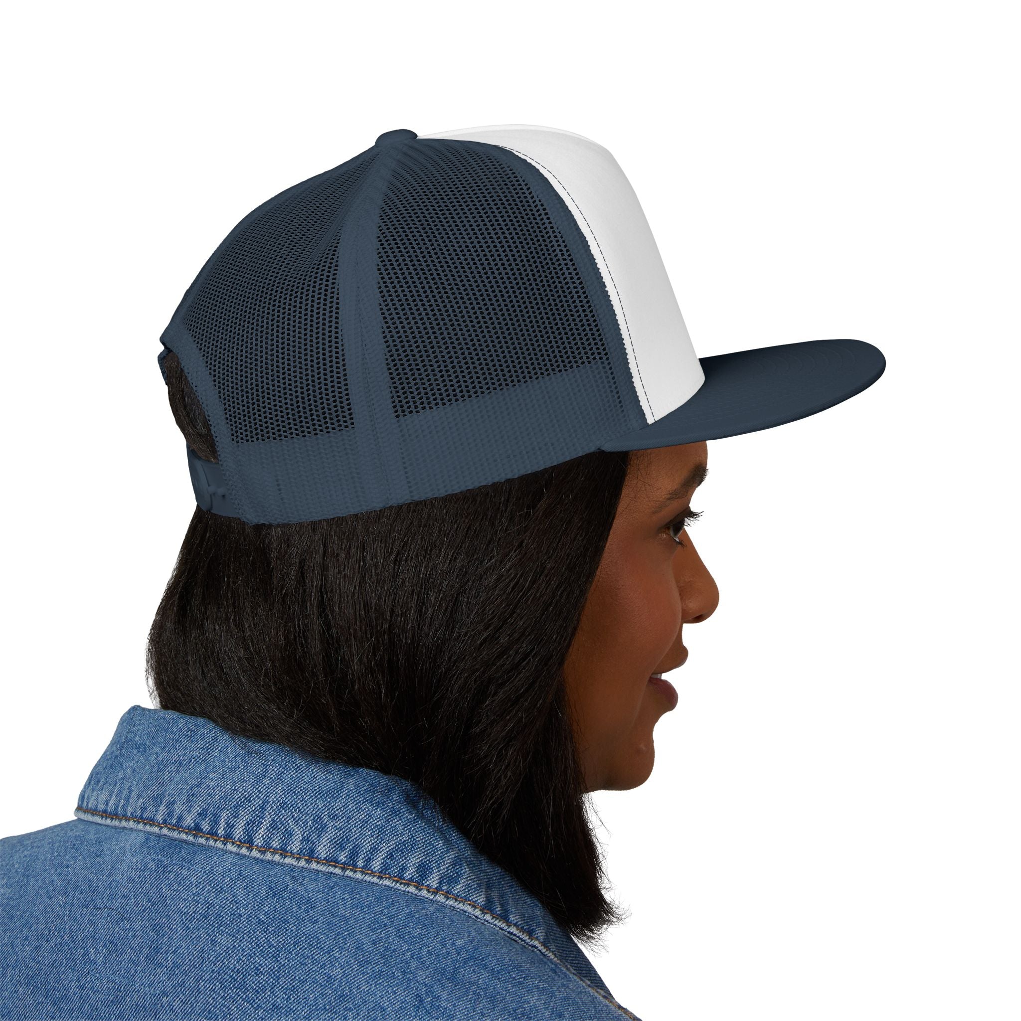 "Beauty Basics" Black Cat Trucker Cap | Trendy Gift for Her | Lifestyle | KayKay Classics