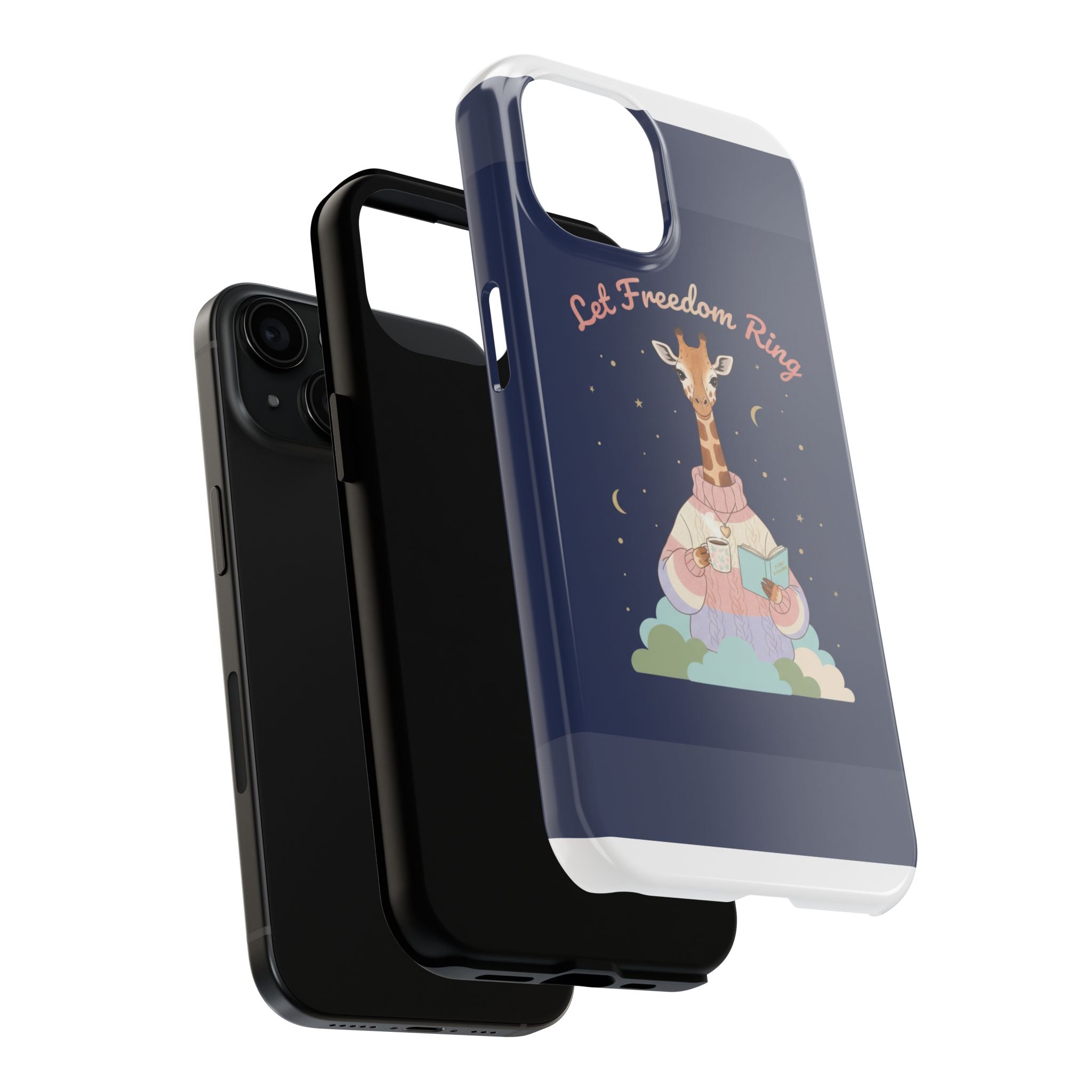 Giraffe Tough Phone Case – Let Freedom Ring