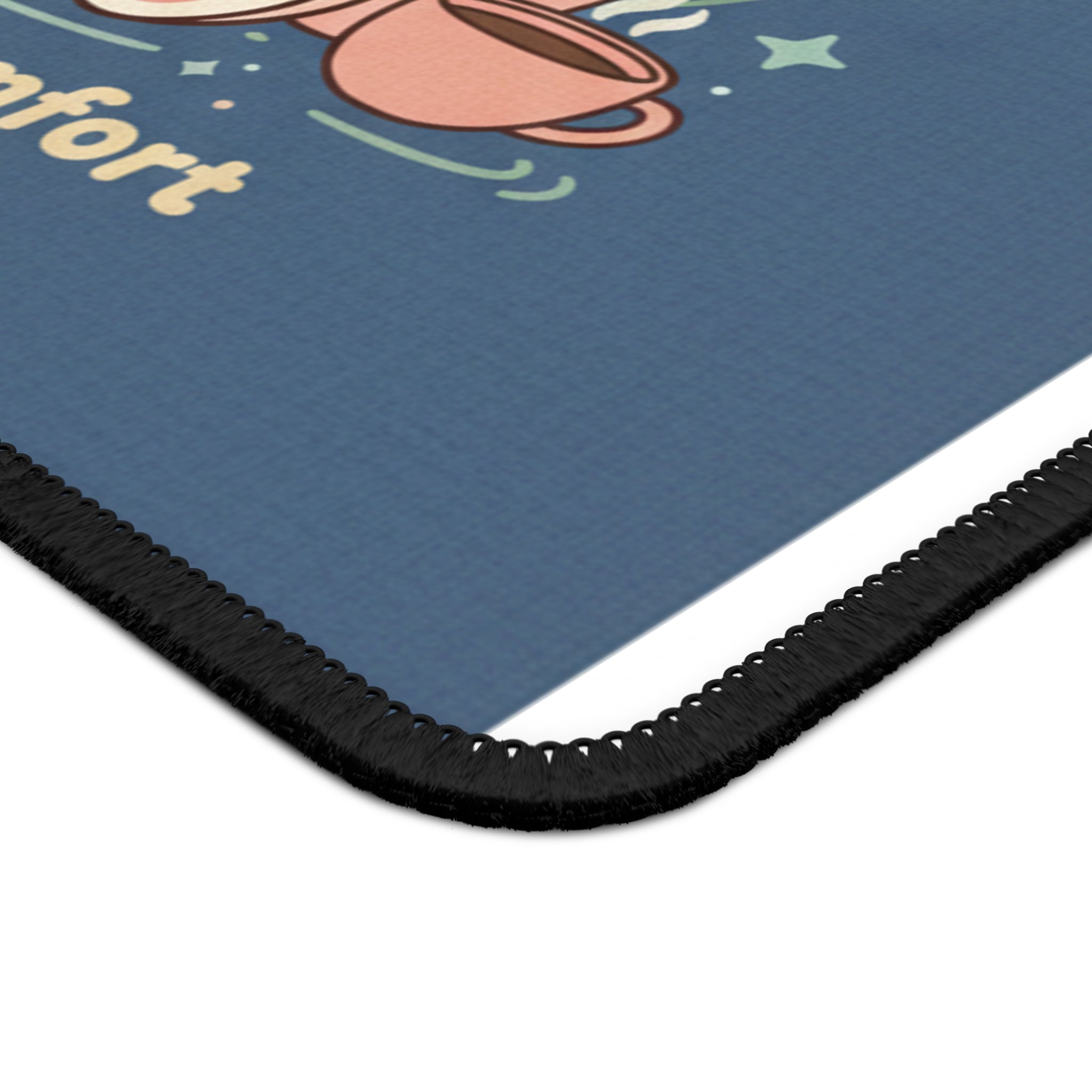 Bunny Mouse Pad – Study Buddy Vibes Coffee Comfort
