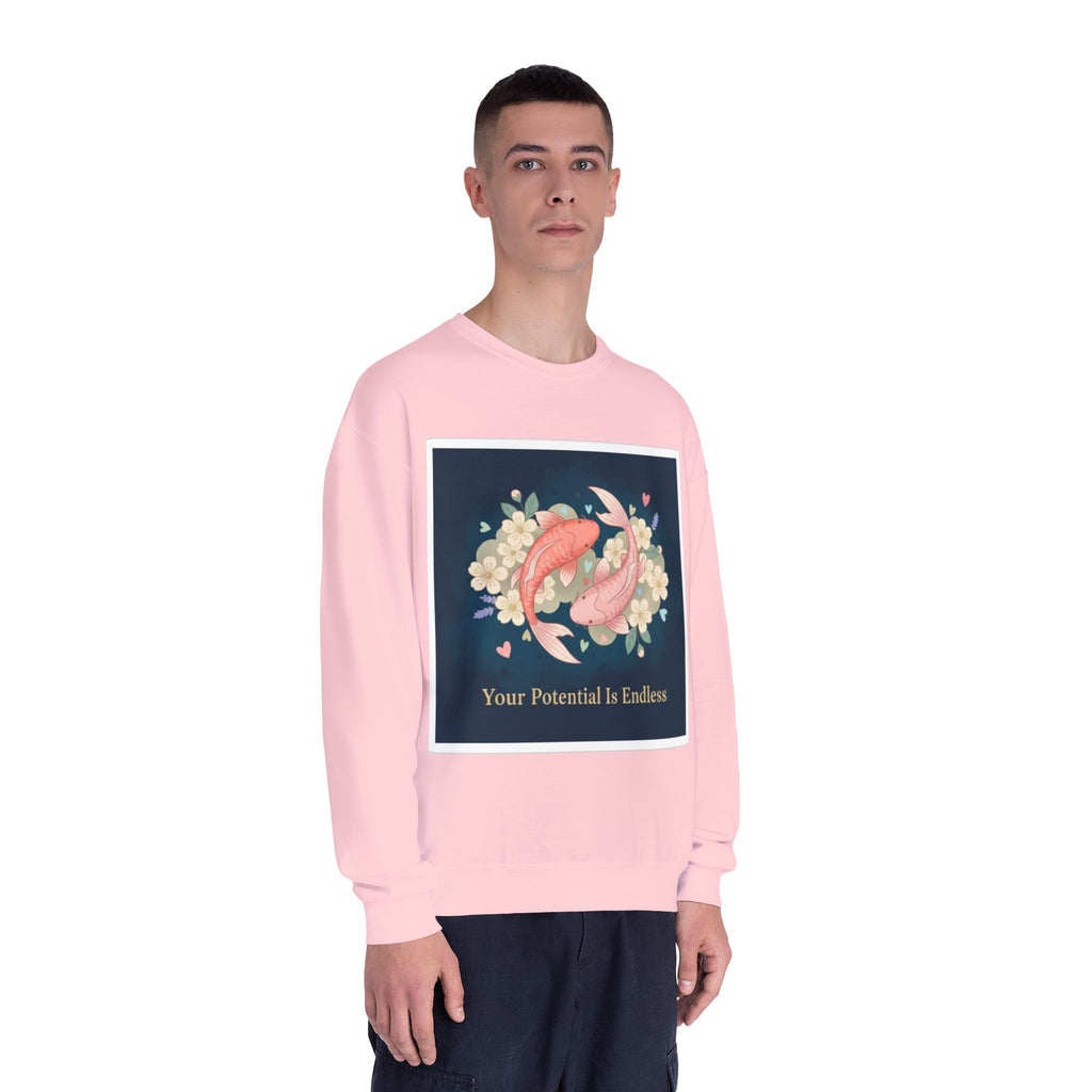 Koi Crewneck Sweatshirt – Your Potential is Endless
