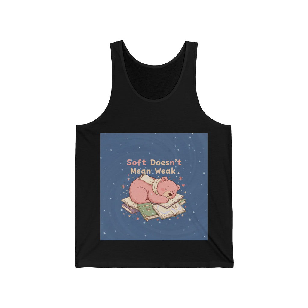 Bear Tank Top – Soft Doesnt Mean Weak