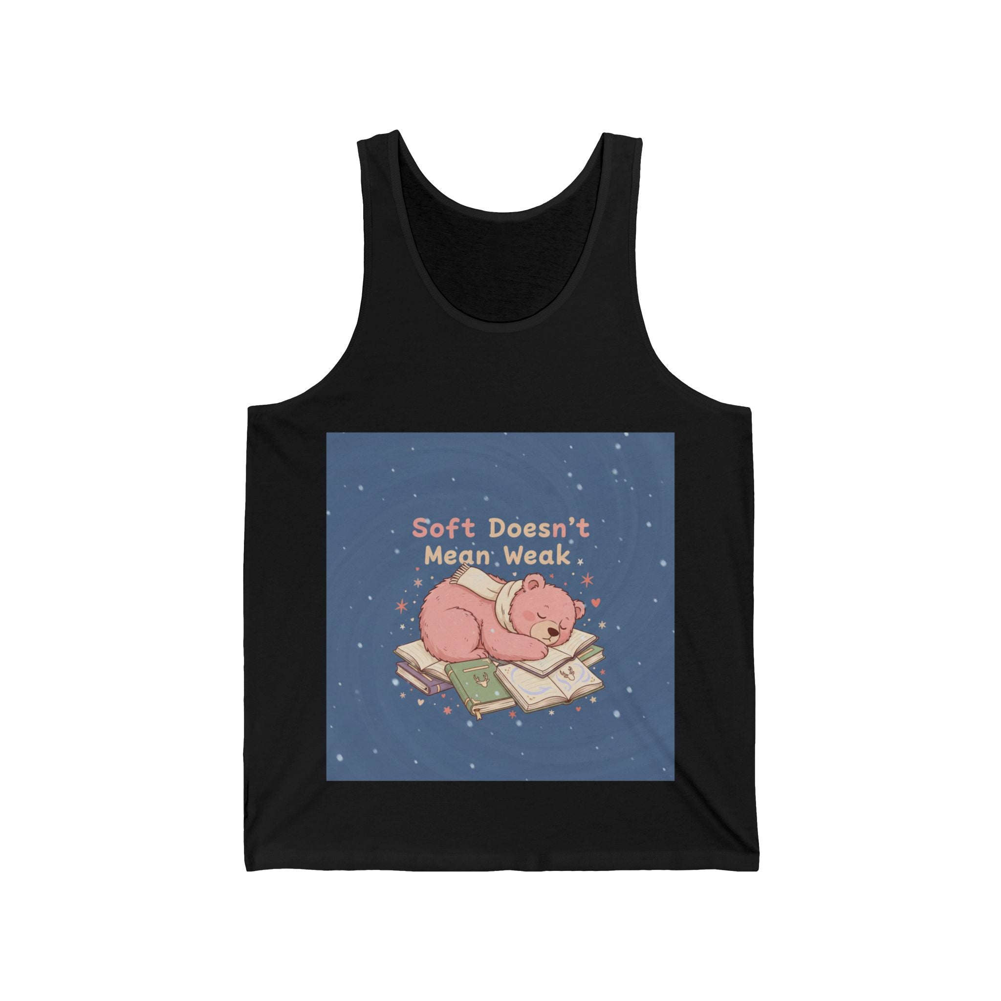 Bear Tank Top – Soft Doesnt Mean Weak