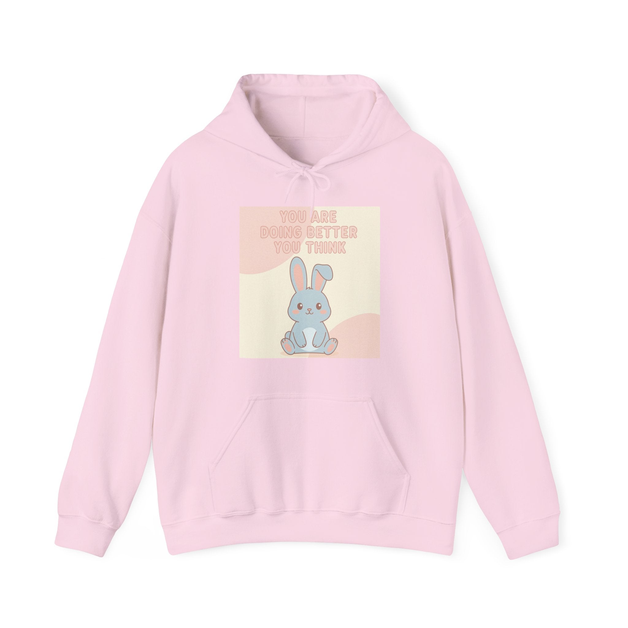"YOU ARE DOING BETTER YOU THINK" Black Cat Hoodie | College Girl Gift | Fashion | KayKay Classics