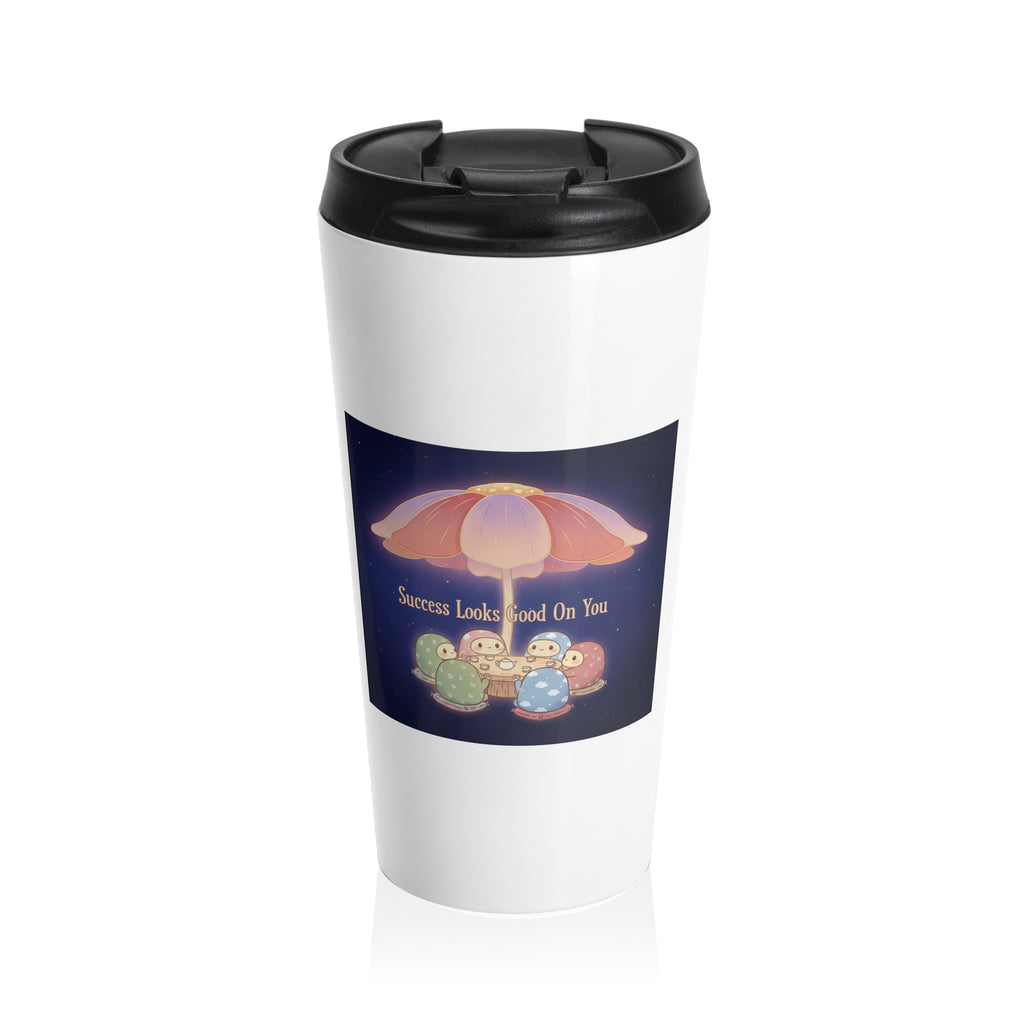 Tiny Chibi Creatures Travel Mug – Success Looks Good on You