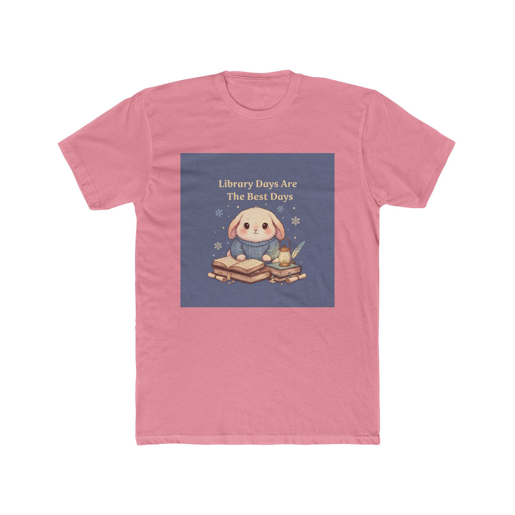 Bunny Unisex Tee – Library Days Are the Best Days