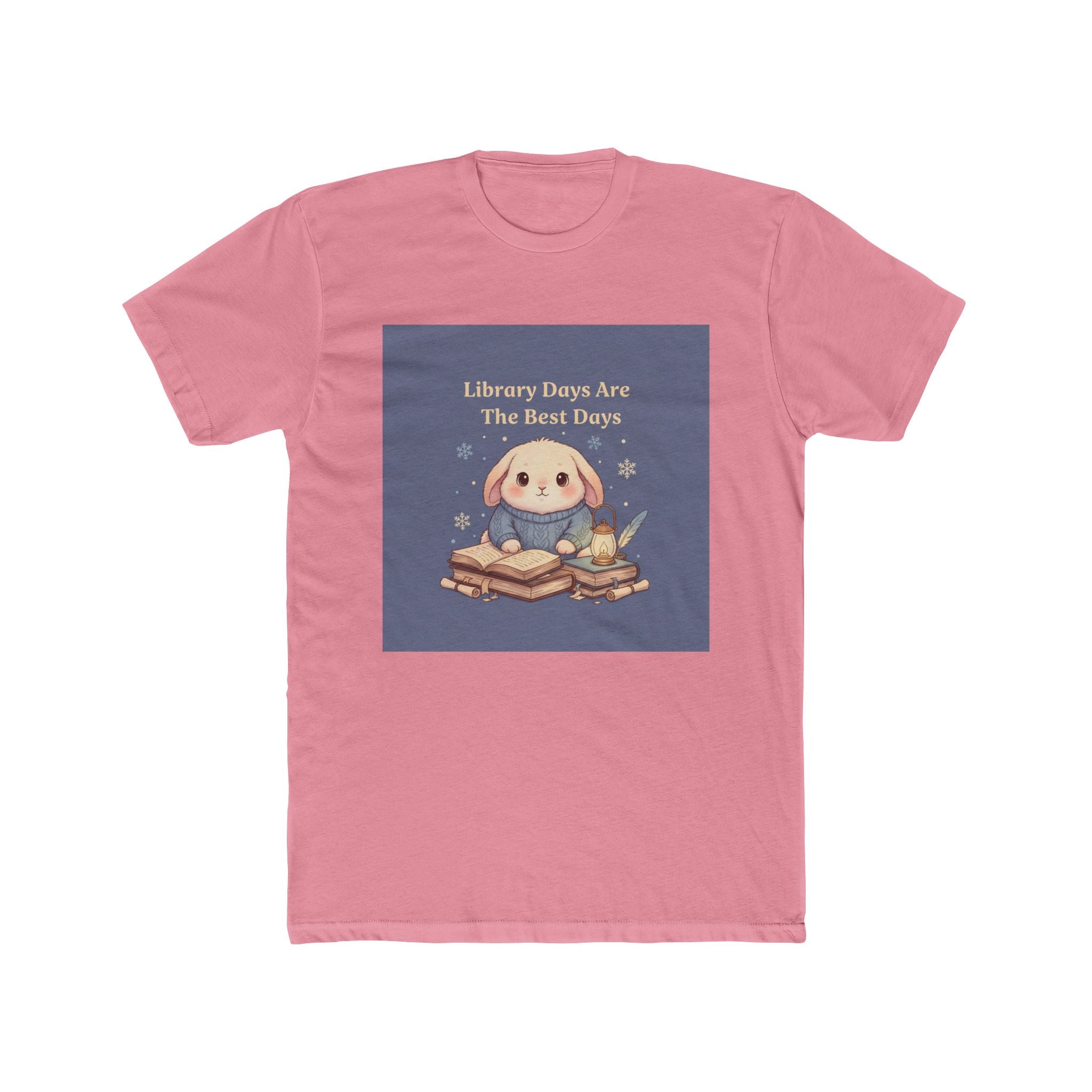 Bunny Unisex Tee – Library Days Are the Best Days