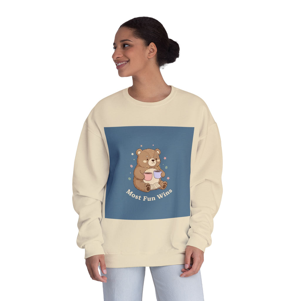 Bear Crewneck Sweatshirt – Most Fun Wins