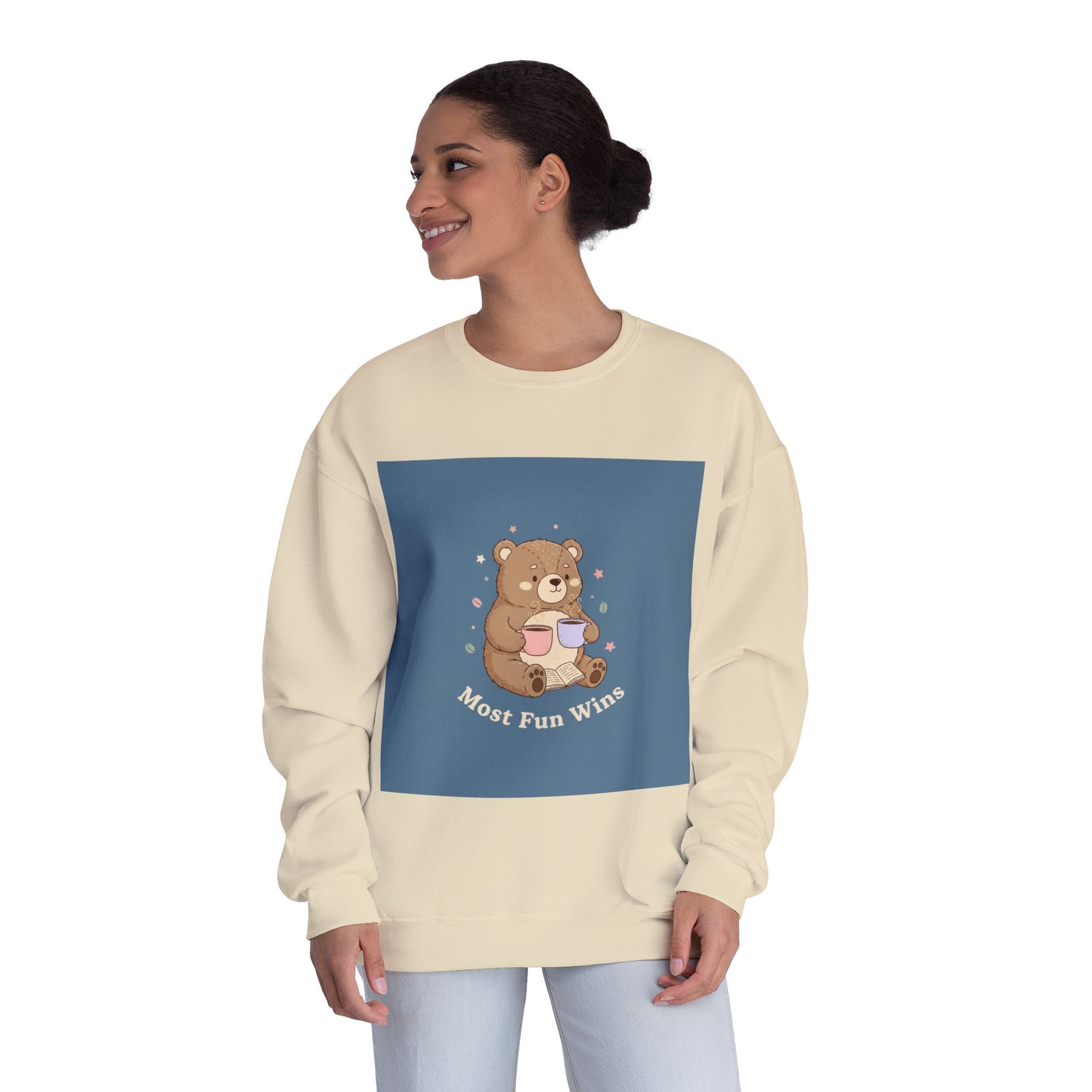 Bear Crewneck Sweatshirt – Most Fun Wins