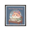 Hamster Iron-On Patch – Main Character Energy