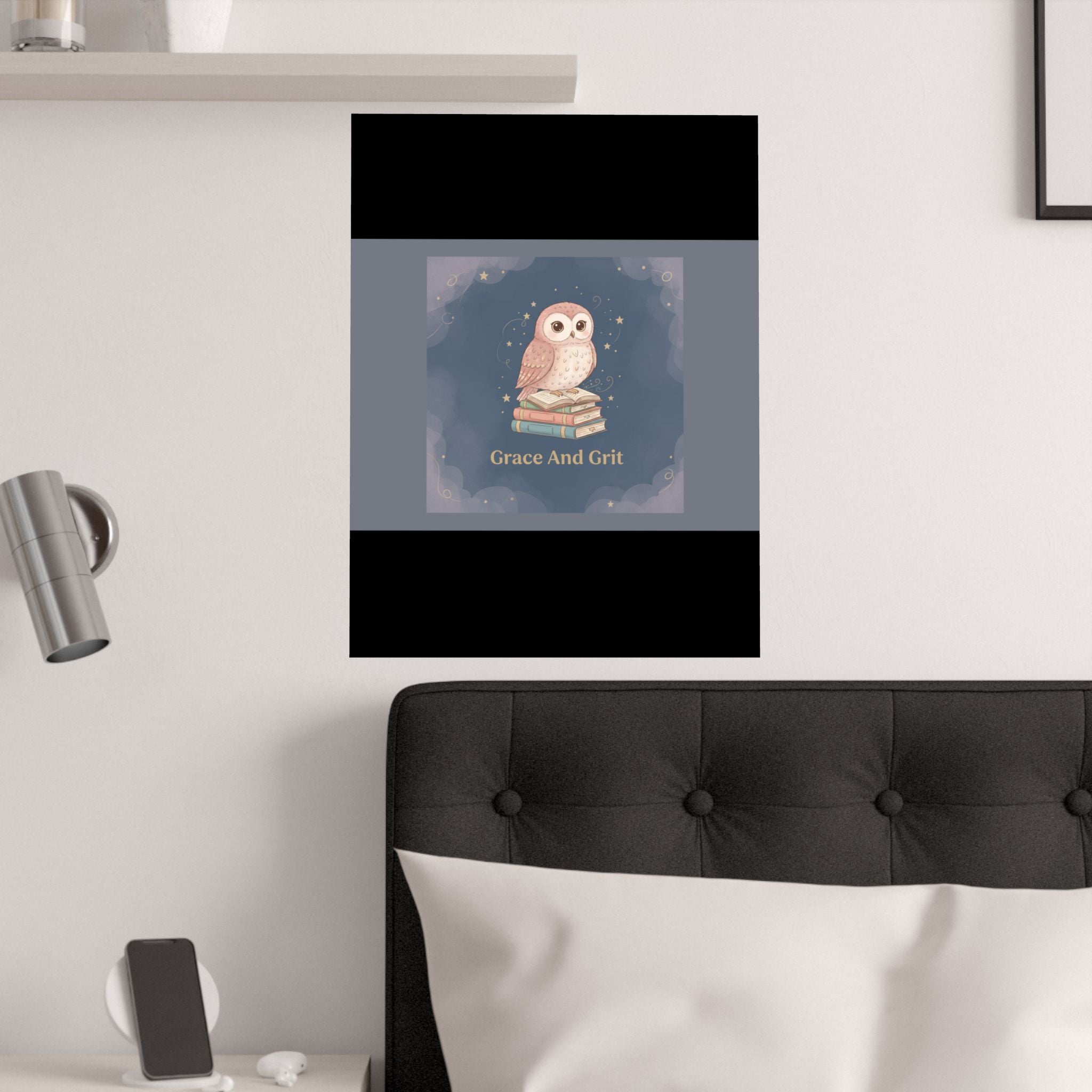 Owl Poster – Grace and Grit