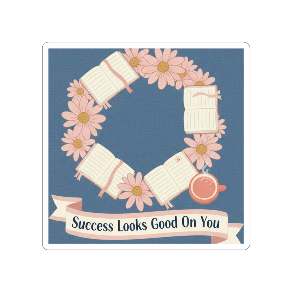 Daisies Kiss-Cut Sticker – Success Looks Good on You