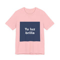 "Tu luz brilla" Black Cat Women Tee | College Girl Gift | Fashion | KayKay Classics