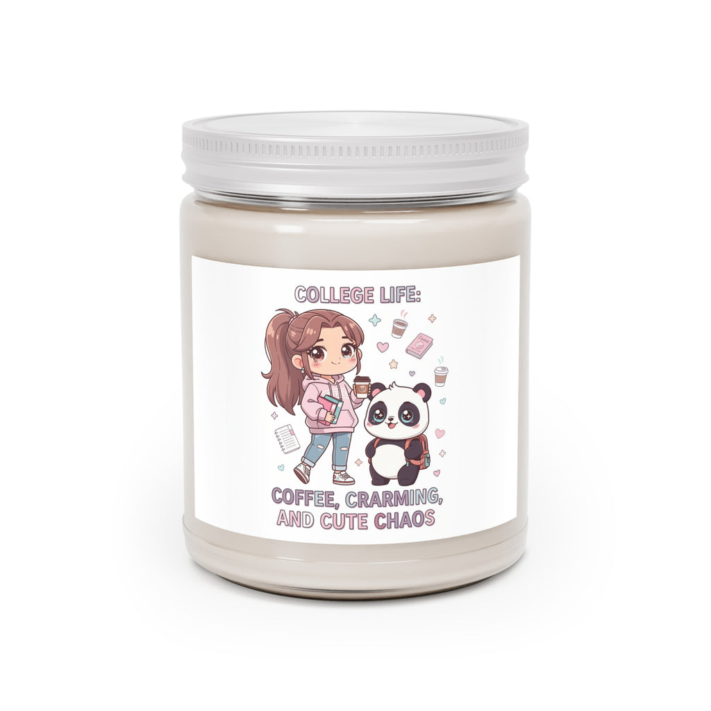 COLLEGE LIFE: COFFEE, CRAMMING, AND CUTE CHAOS Scented Candle