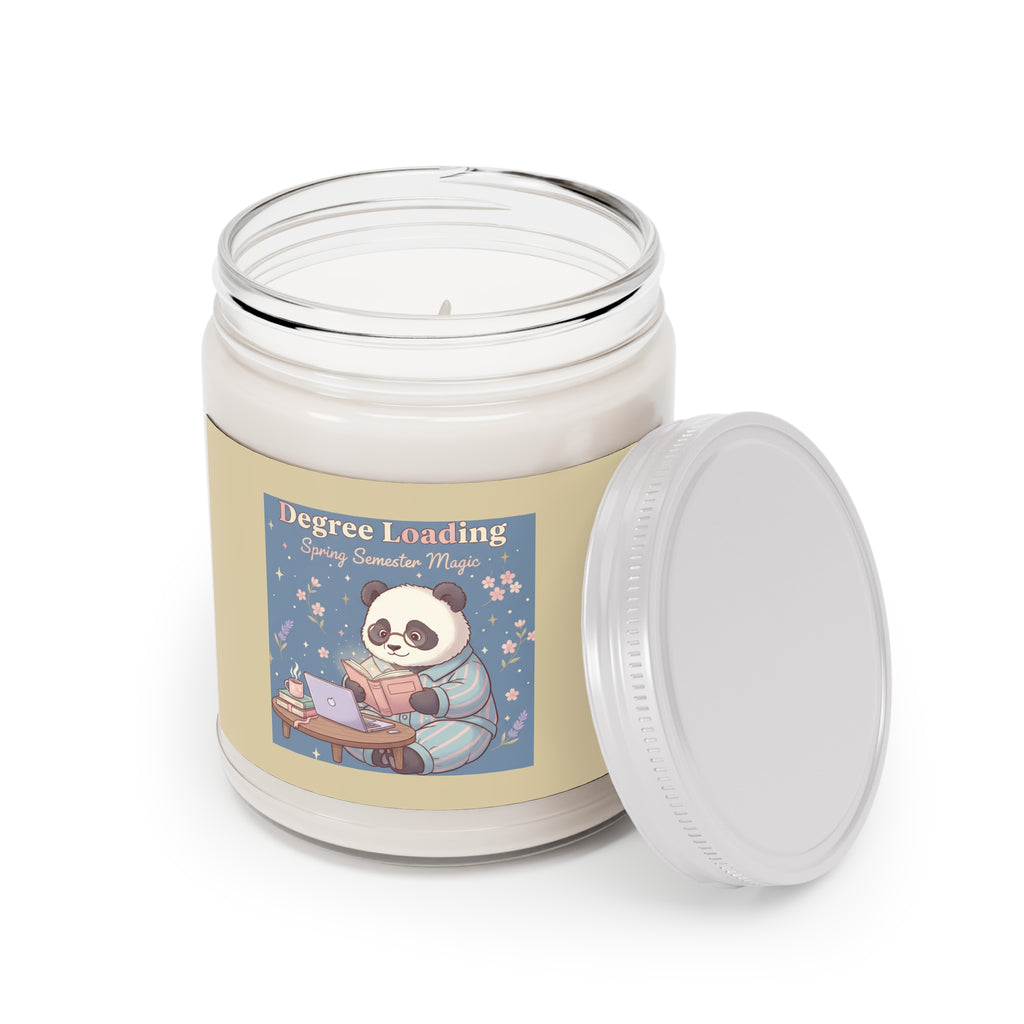 Panda Scented Candle – Degree Loading Spring Semester Magic
