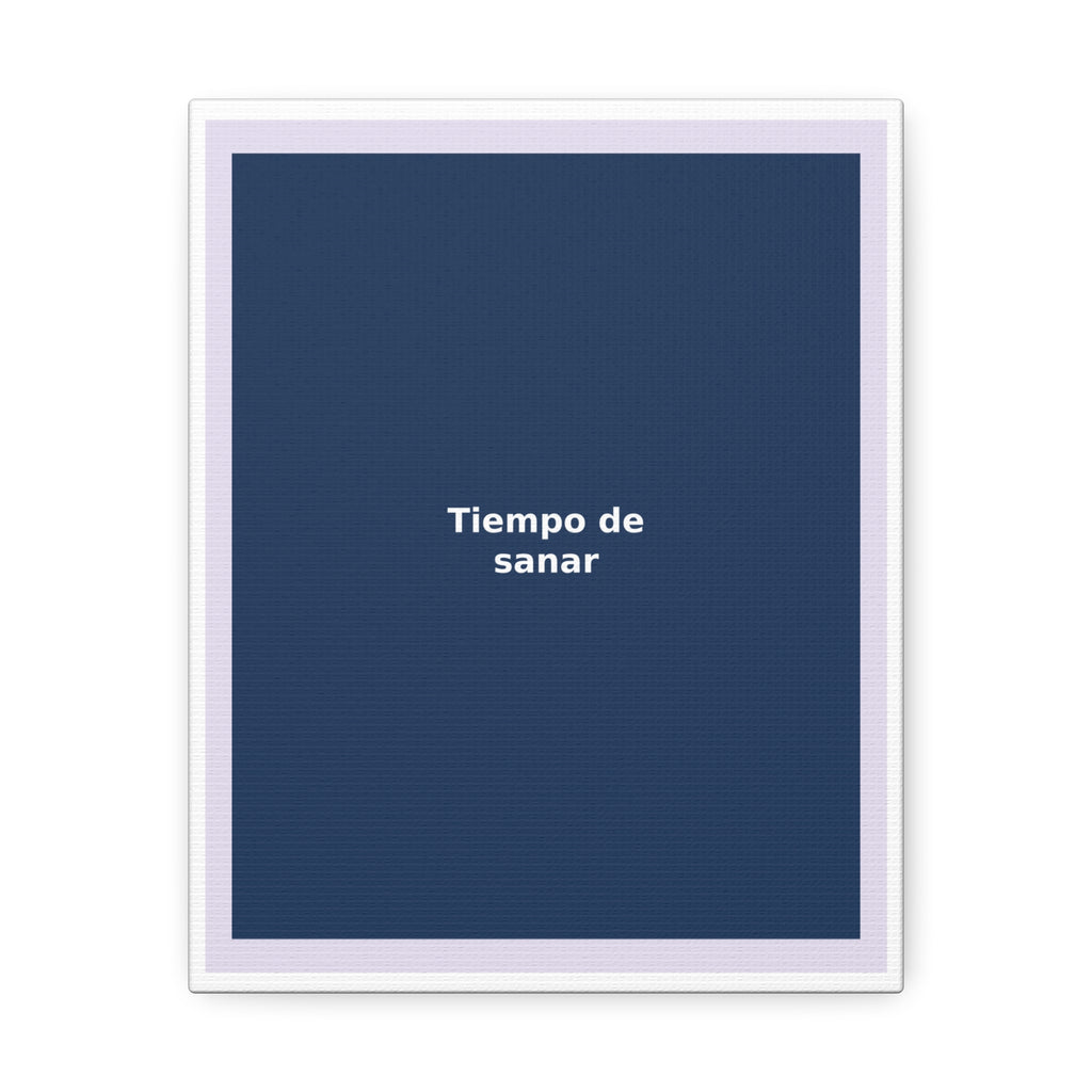 "Tiempo de sanar" Black Cat Canvas | College Girl Gift | Fashion | KayKay Classics