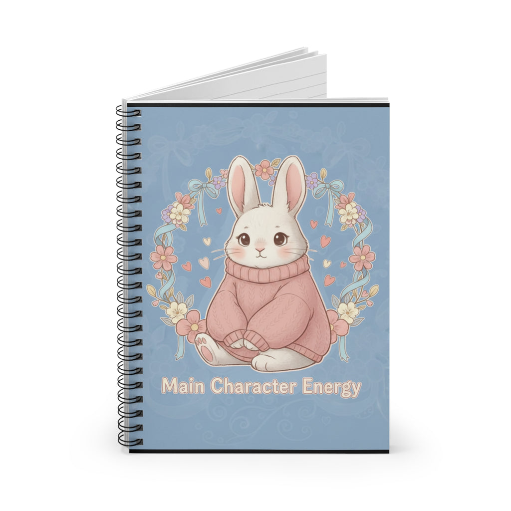 Main Character Energy Spiral Notebook